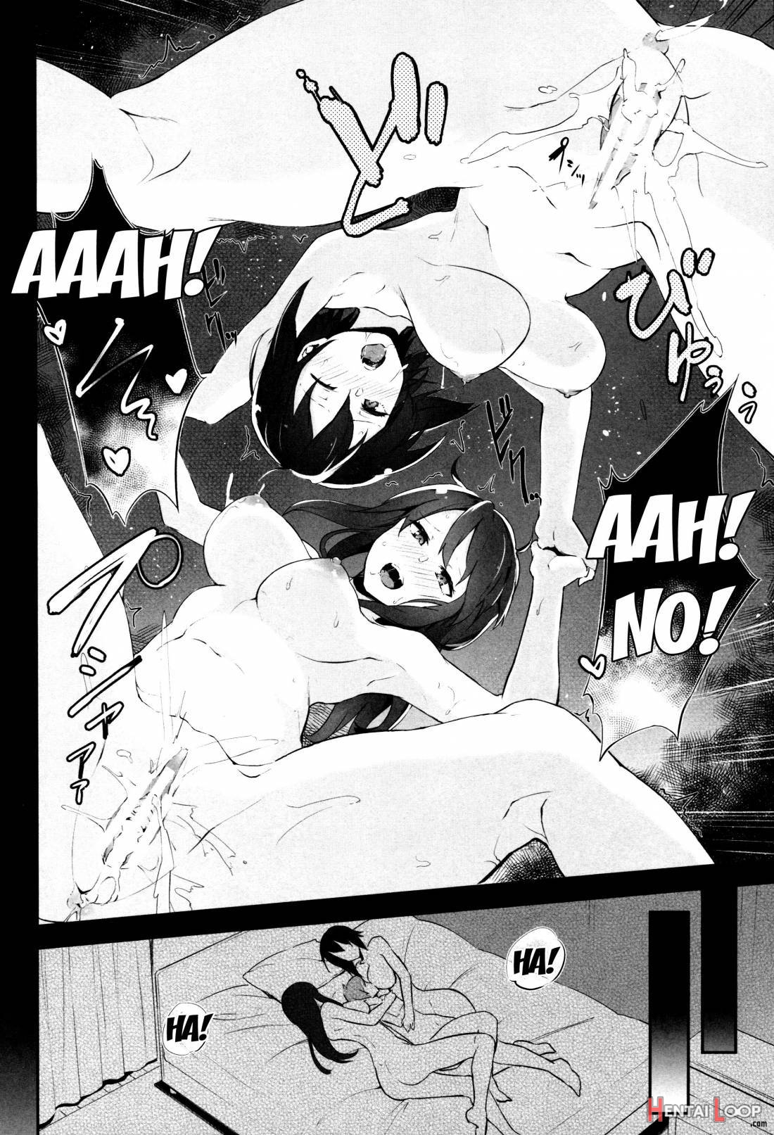 Maho Mika Onee-san And The Lewd Tank Path page 18