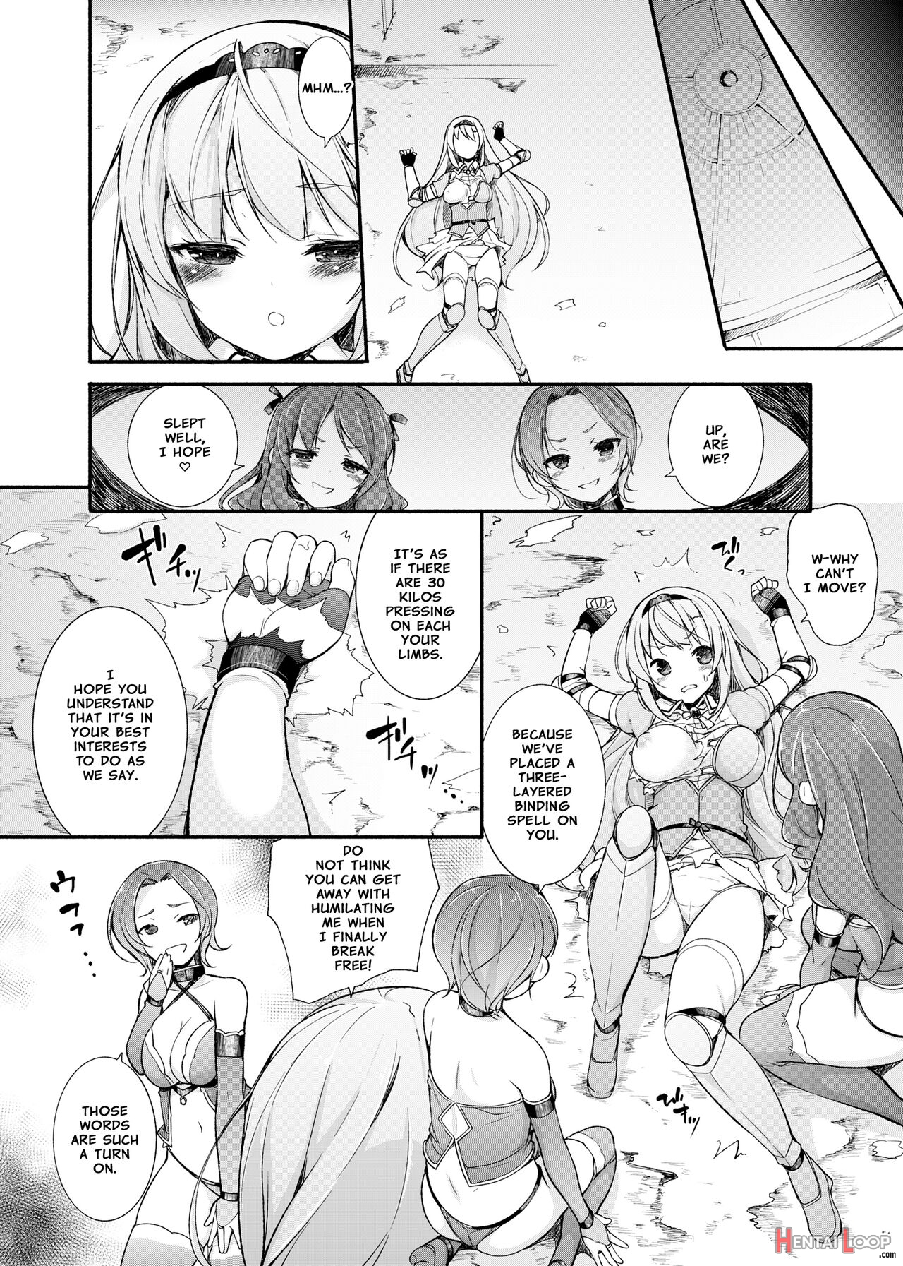 Maiden Knight Lilouna ~the Degenerate Knight-mage Academy Feud~ page 15