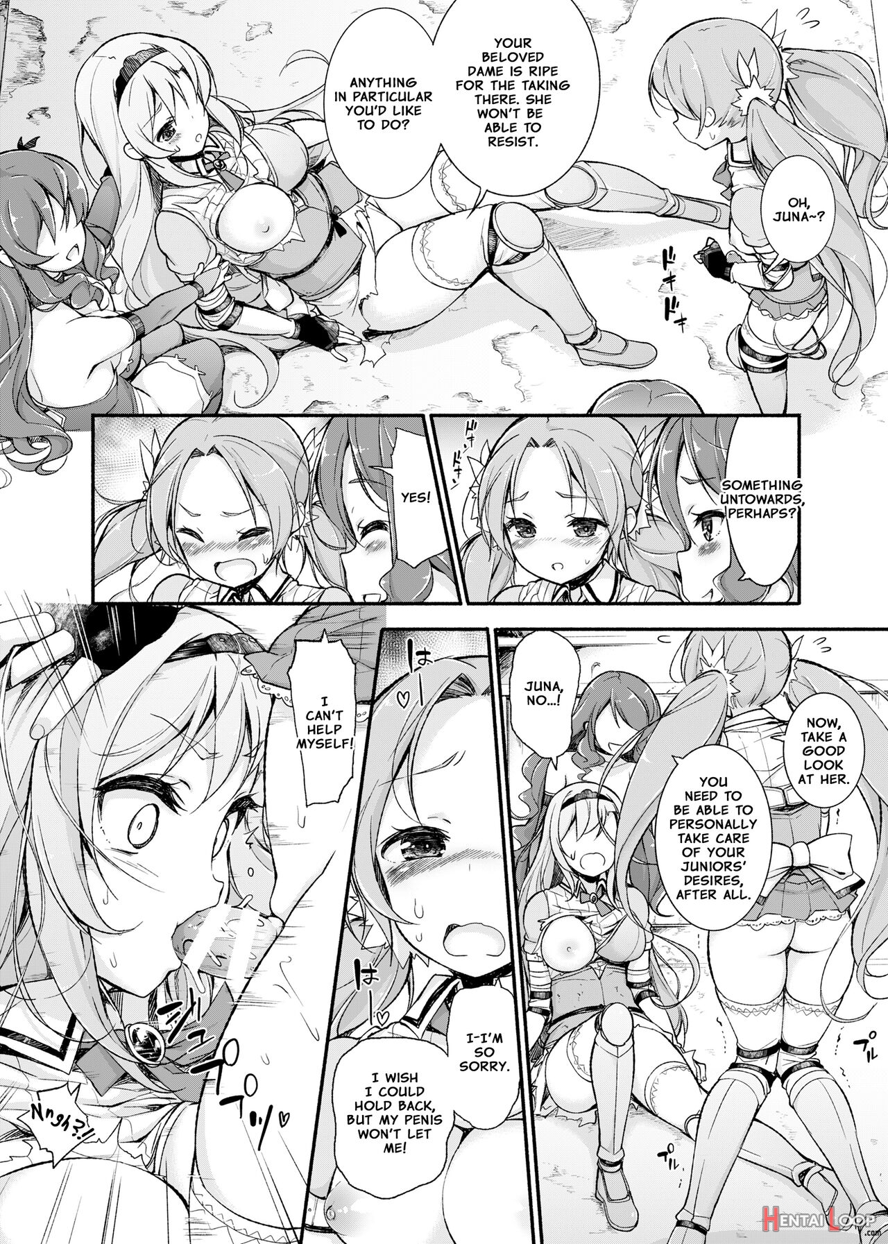 Maiden Knight Lilouna ~the Degenerate Knight-mage Academy Feud~ page 21