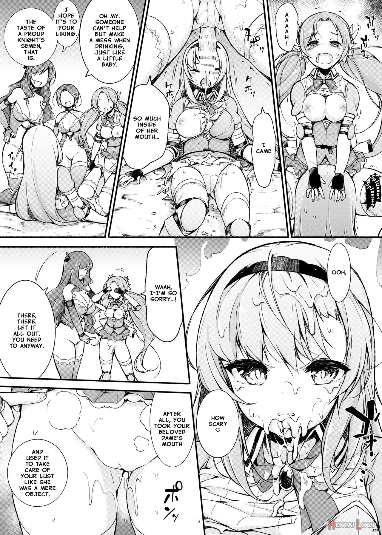 Maiden Knight Lilouna ~the Degenerate Knight-mage Academy Feud~ page 24
