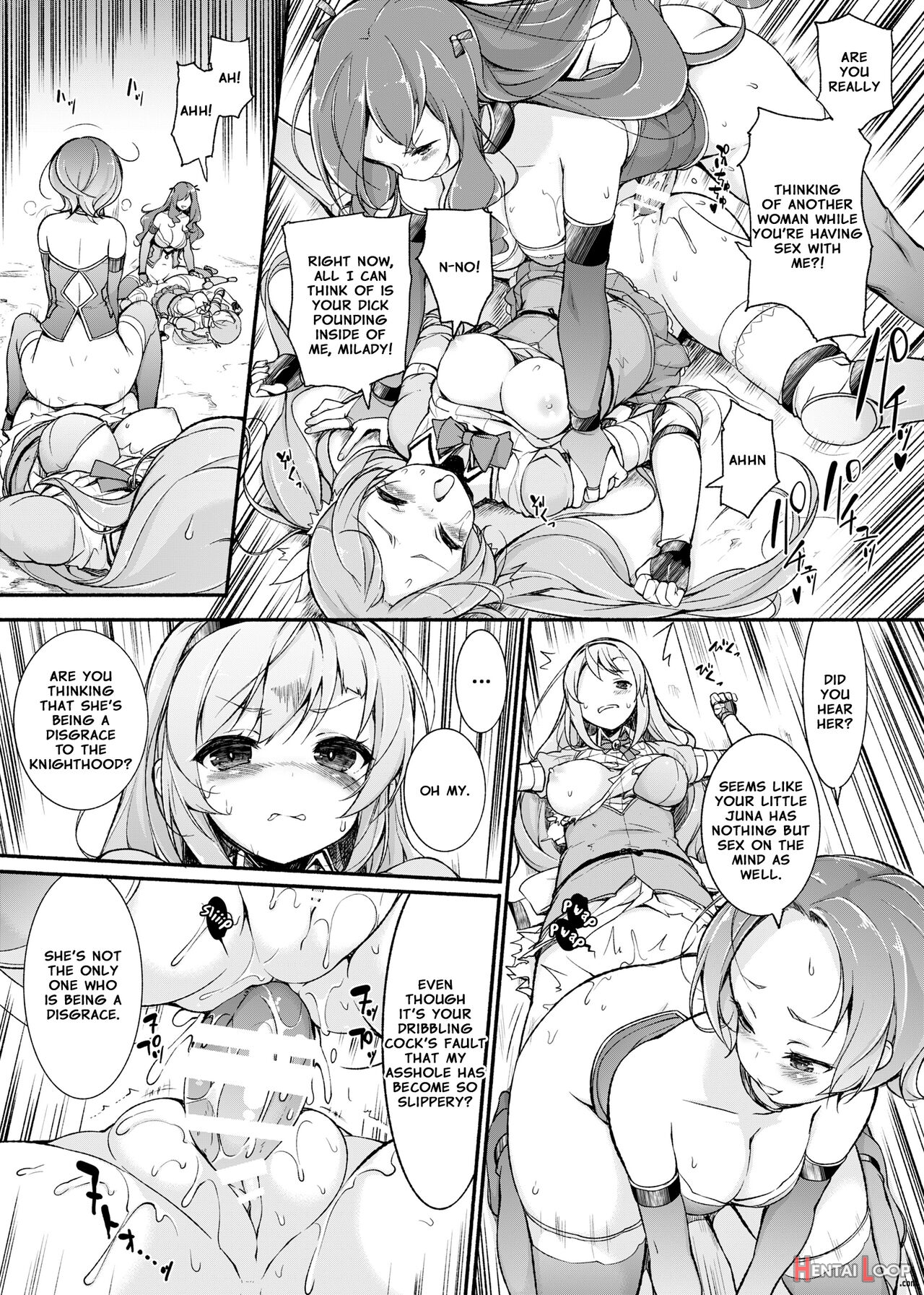 Maiden Knight Lilouna ~the Degenerate Knight-mage Academy Feud~ page 30