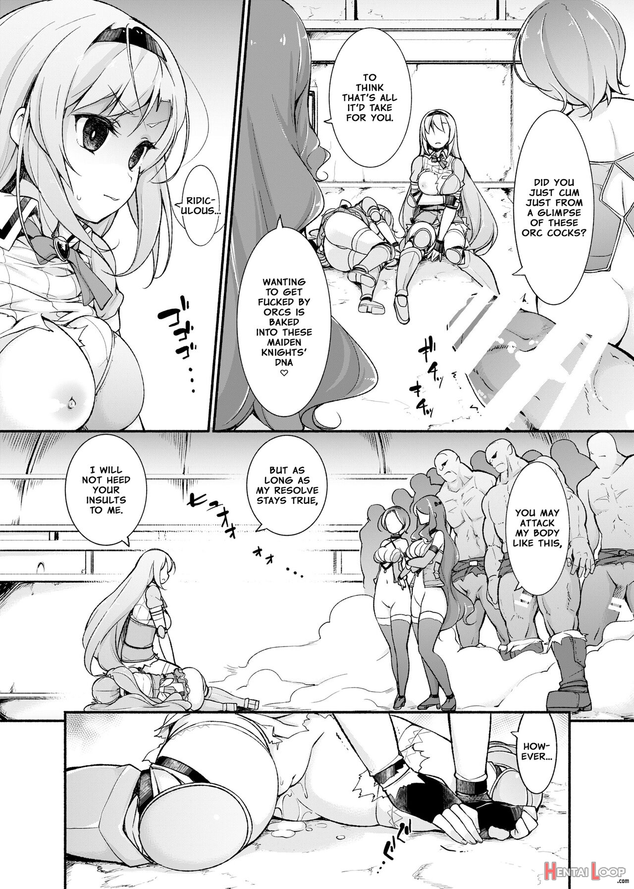 Maiden Knight Lilouna ~the Degenerate Knight-mage Academy Feud~ page 39