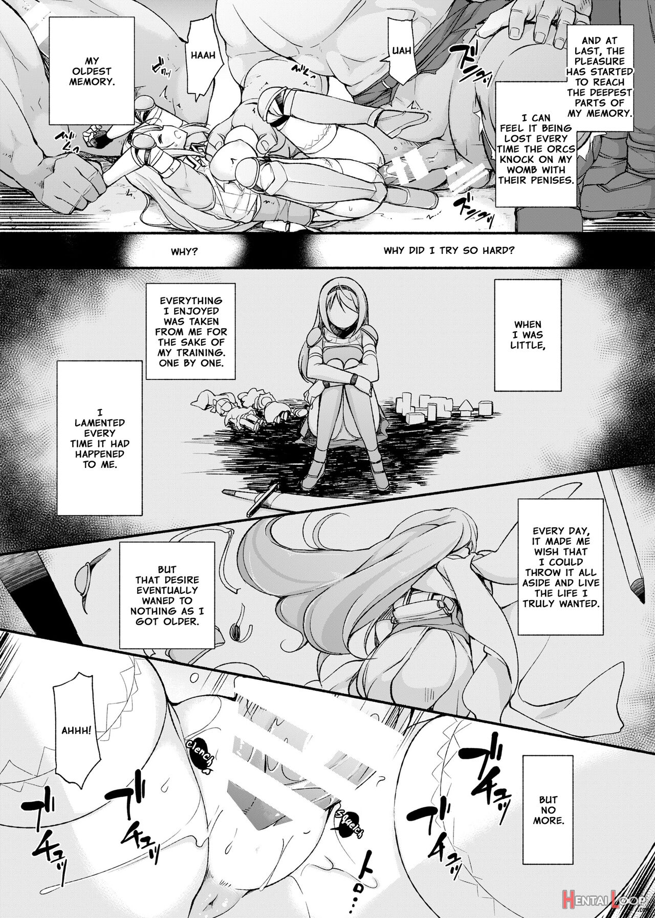 Maiden Knight Lilouna ~the Degenerate Knight-mage Academy Feud~ page 49