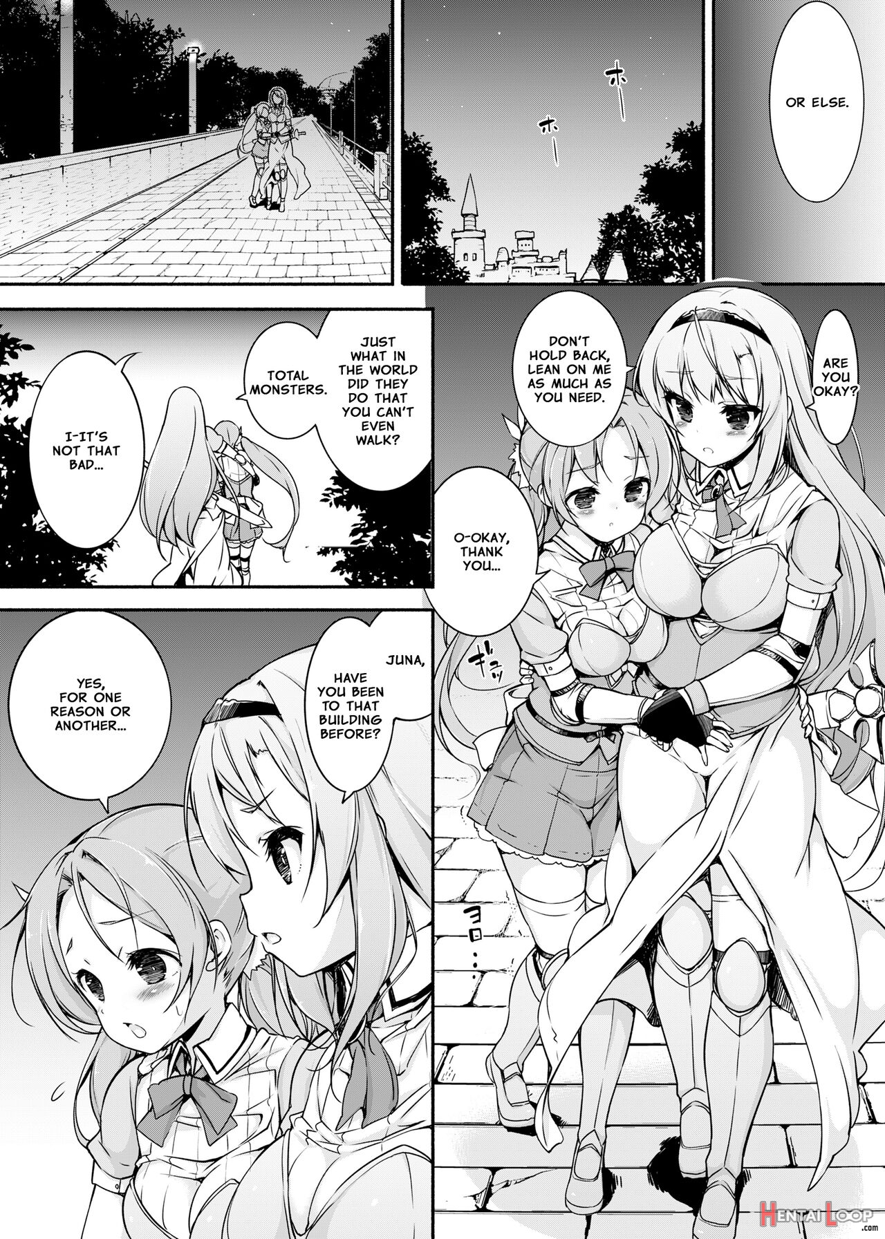 Maiden Knight Lilouna ~the Degenerate Knight-mage Academy Feud~ page 5