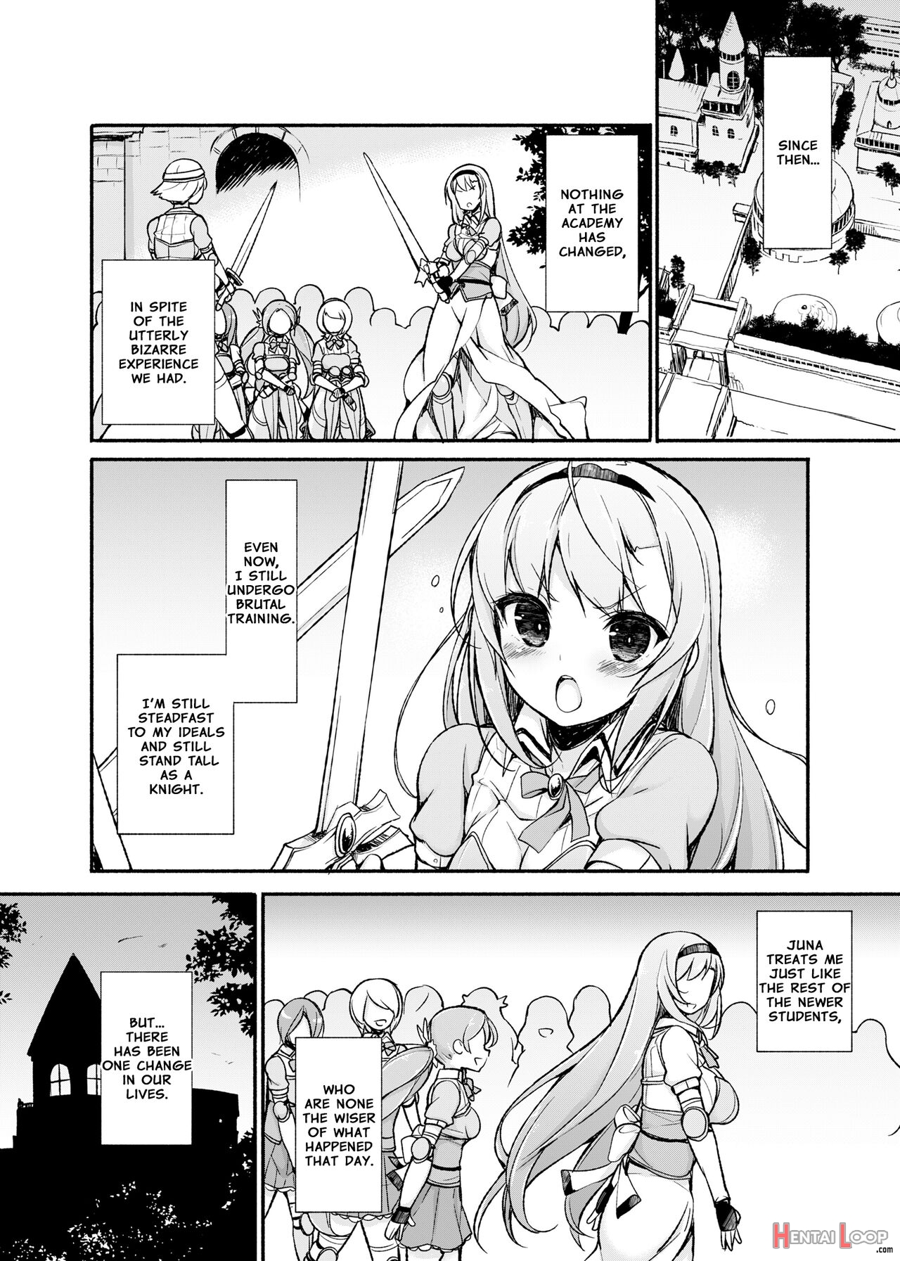 Maiden Knight Lilouna ~the Degenerate Knight-mage Academy Feud~ page 59