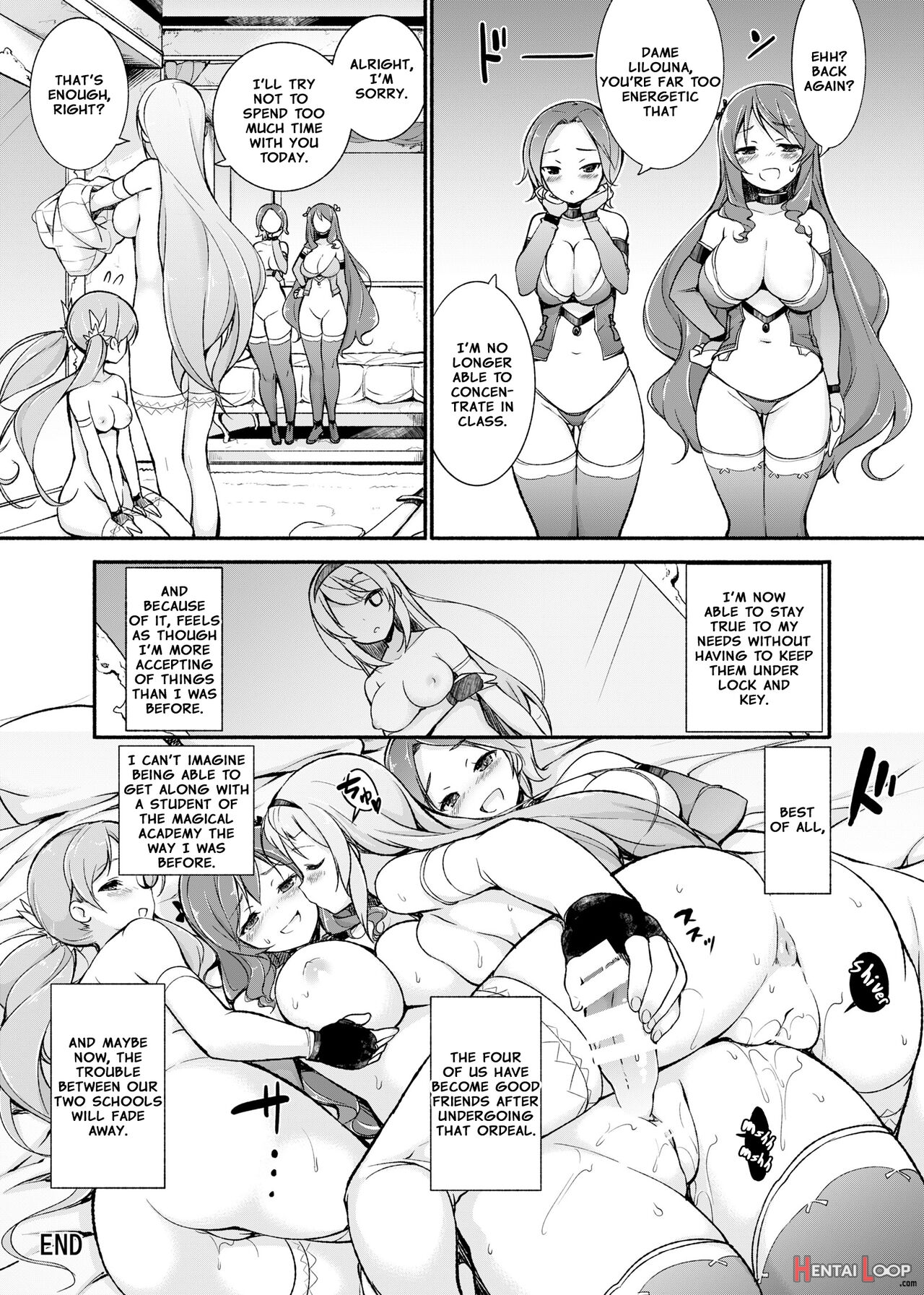 Maiden Knight Lilouna ~the Degenerate Knight-mage Academy Feud~ page 60