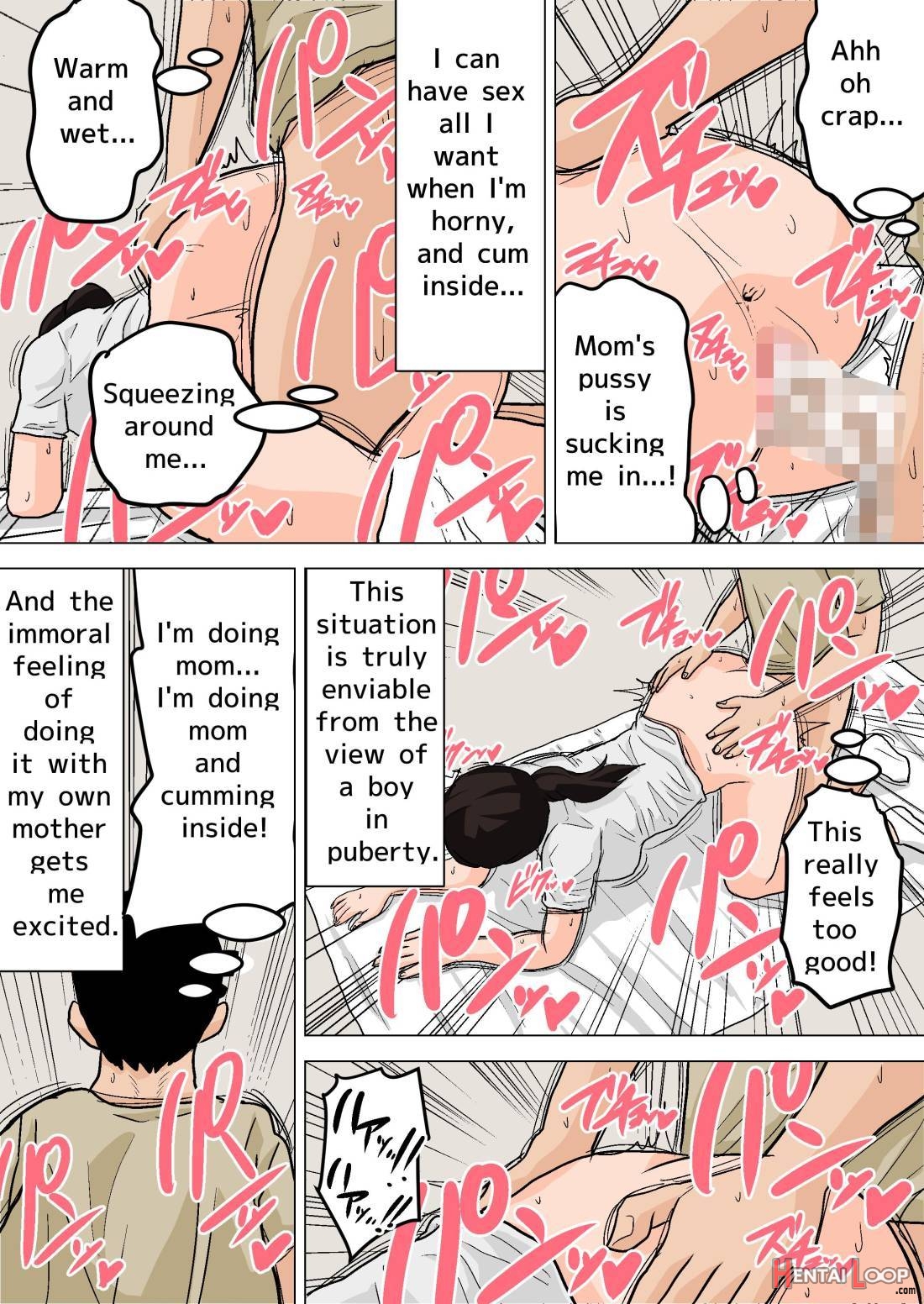 Mainichi Okaa-san de Seiyoku Shori! ~Haha no Jimuteki Sex wa Nakadashi page 16