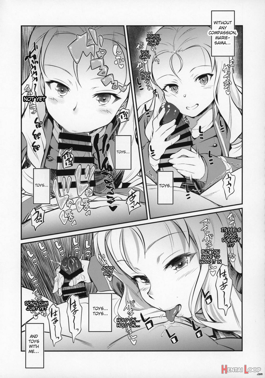 Marie-sama no Sankakujime page 13