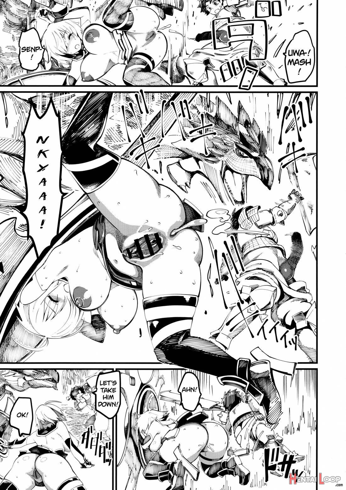 Mash to Tamamo to Master to Kari page 14