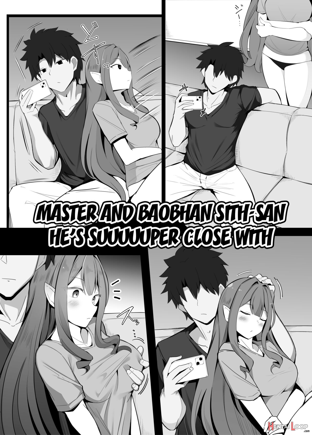 Master And Baobhan Sith-san He's Suuuuuper Close With page 1