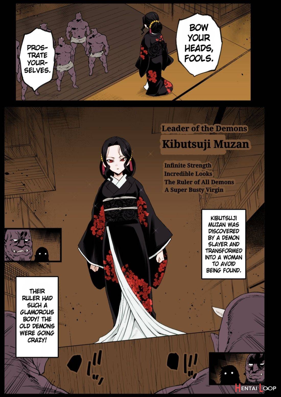 Mesu Ochi Jou Muzan-sama – RAPE OF DEMON SLAYER 4 page 2