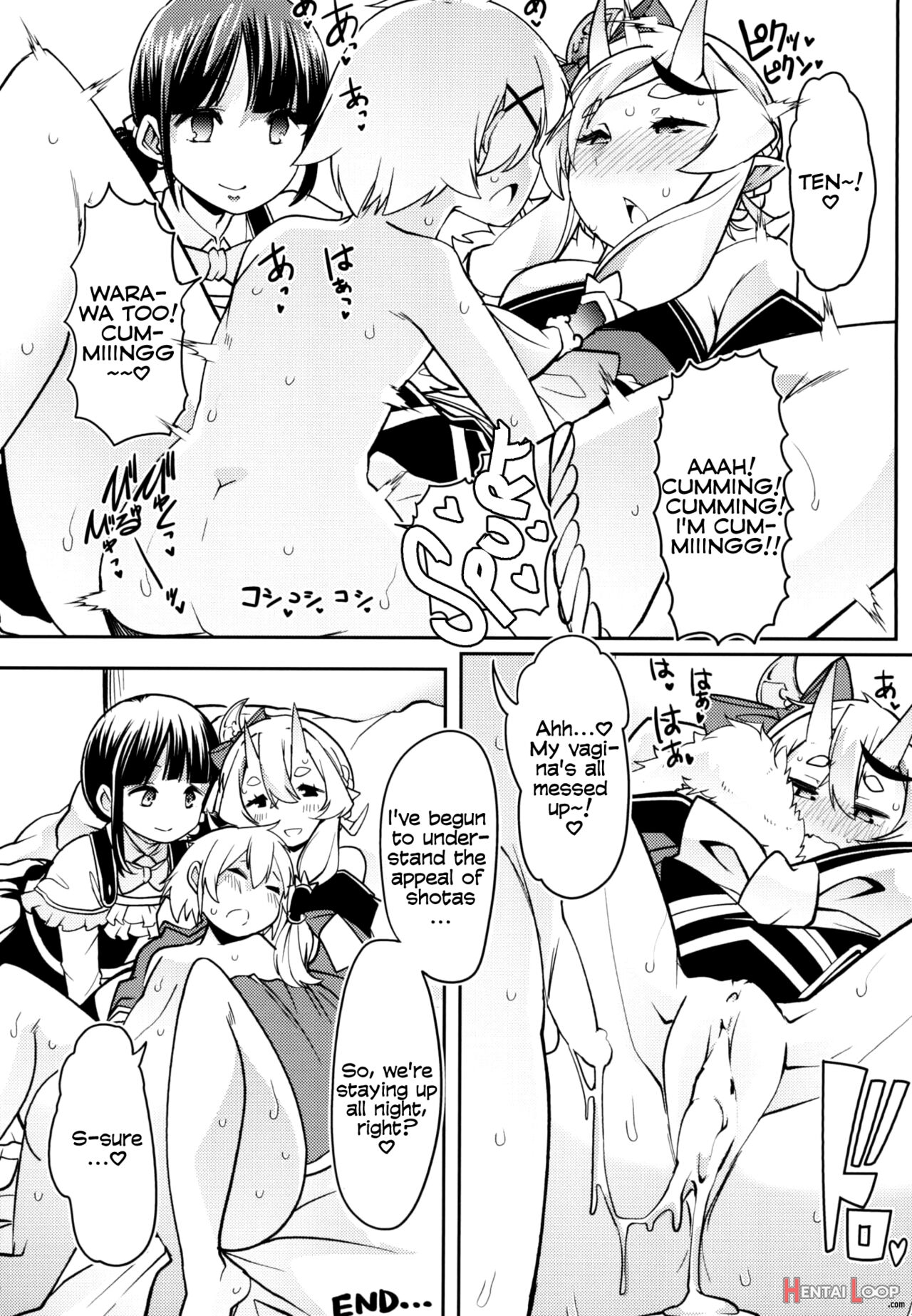 Mikoto-sama To Utako Onee-san No Babubabu Mayonaka Lesson!! page 19