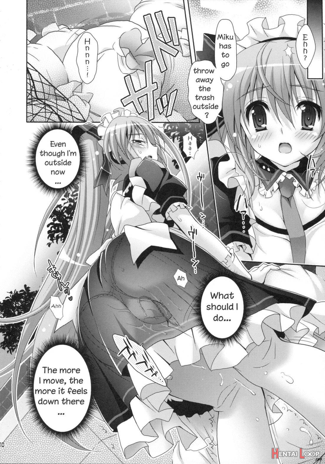 Miku-san ga Maid Fuku o Kite Iroiro Kirei ni Shitekureru Ohanashi. page 7