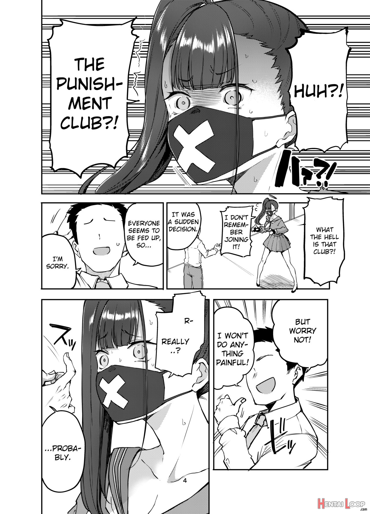 Miss Delinquent's Punishment Club page 4
