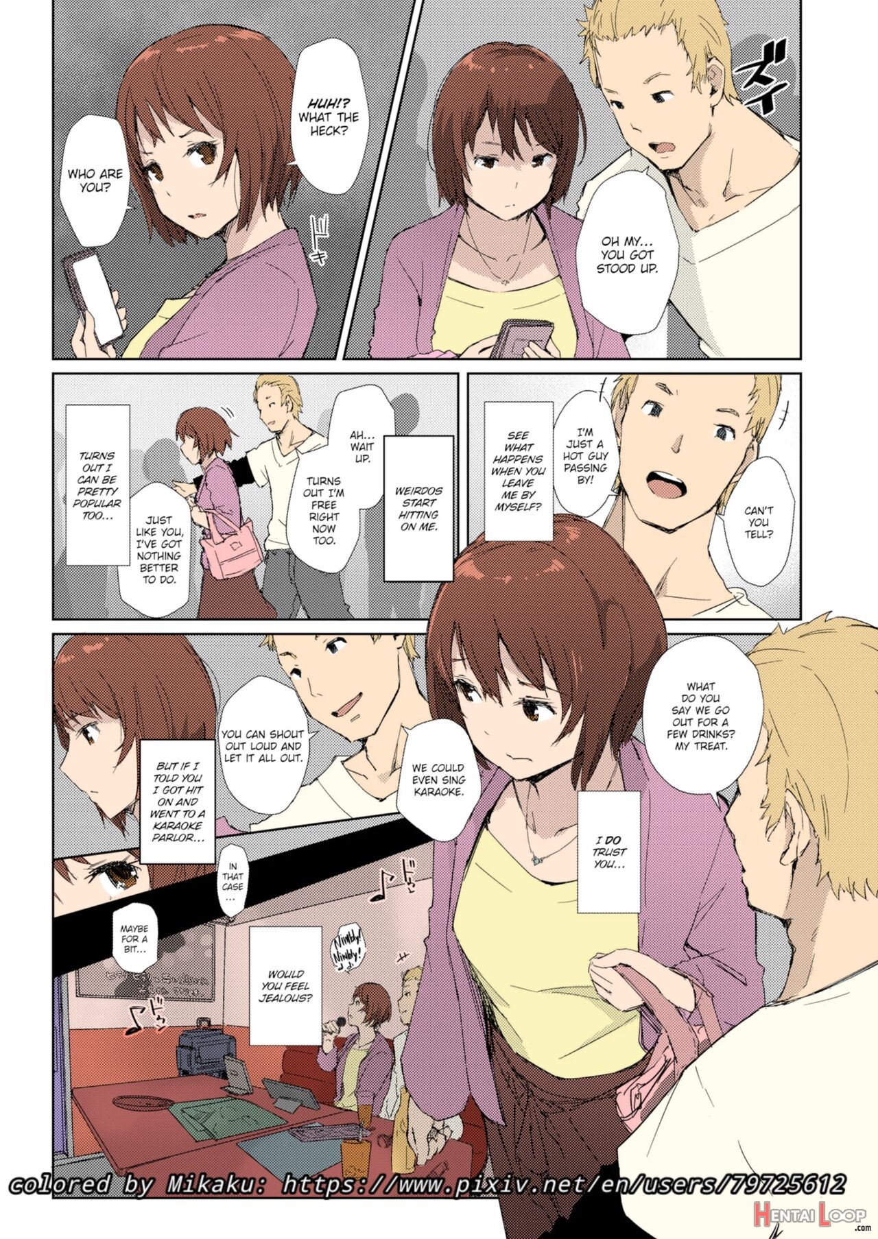 Misunderstanding Love Hotel Netorare & Kimi No Na Wa: After Story - Mitsuha ~netorare~ page 4