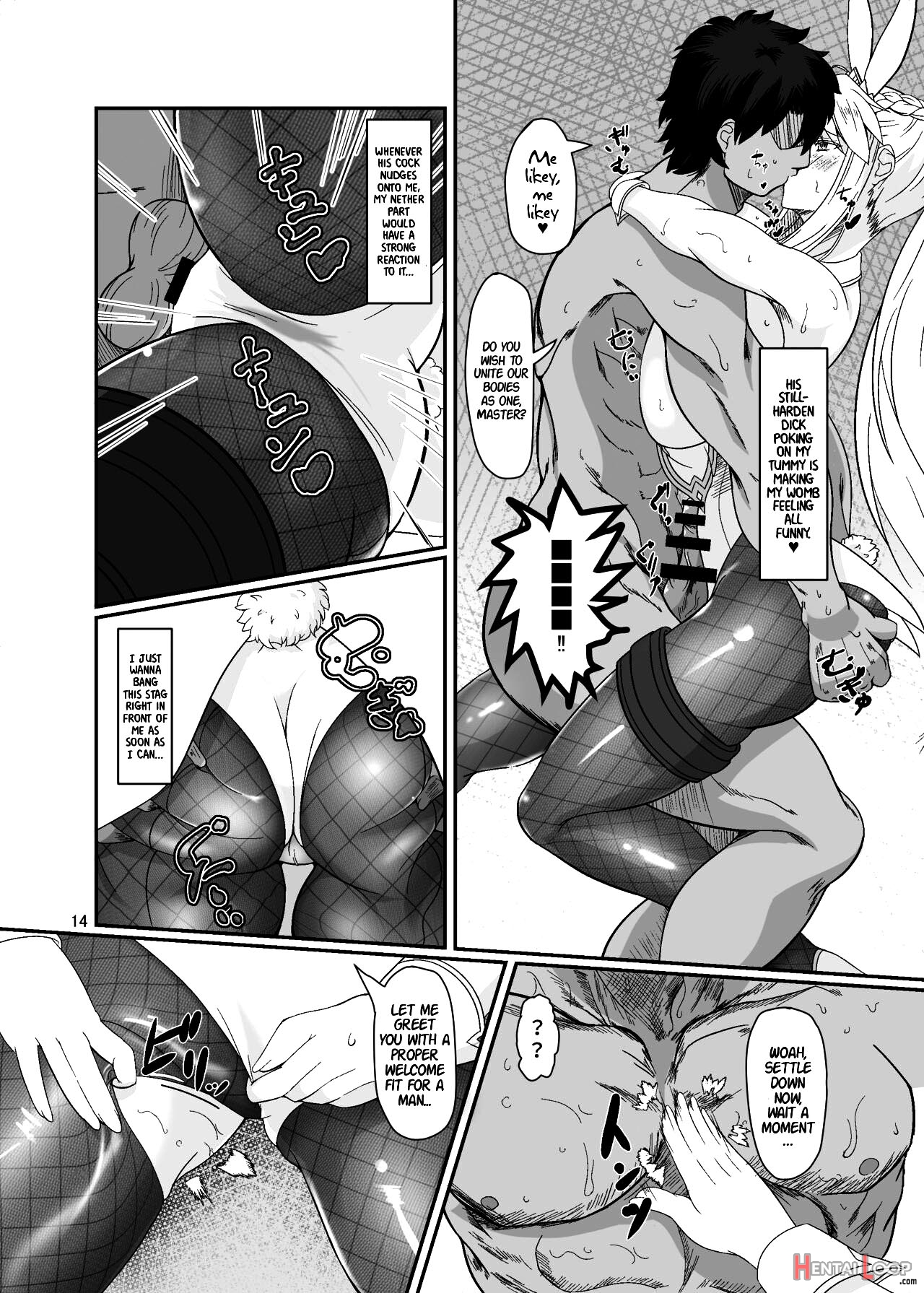 Mizugi Kengou Enji Shoubu ~bunnyue To Bunny Pyon Shiyou~ Kaiteiban page 14