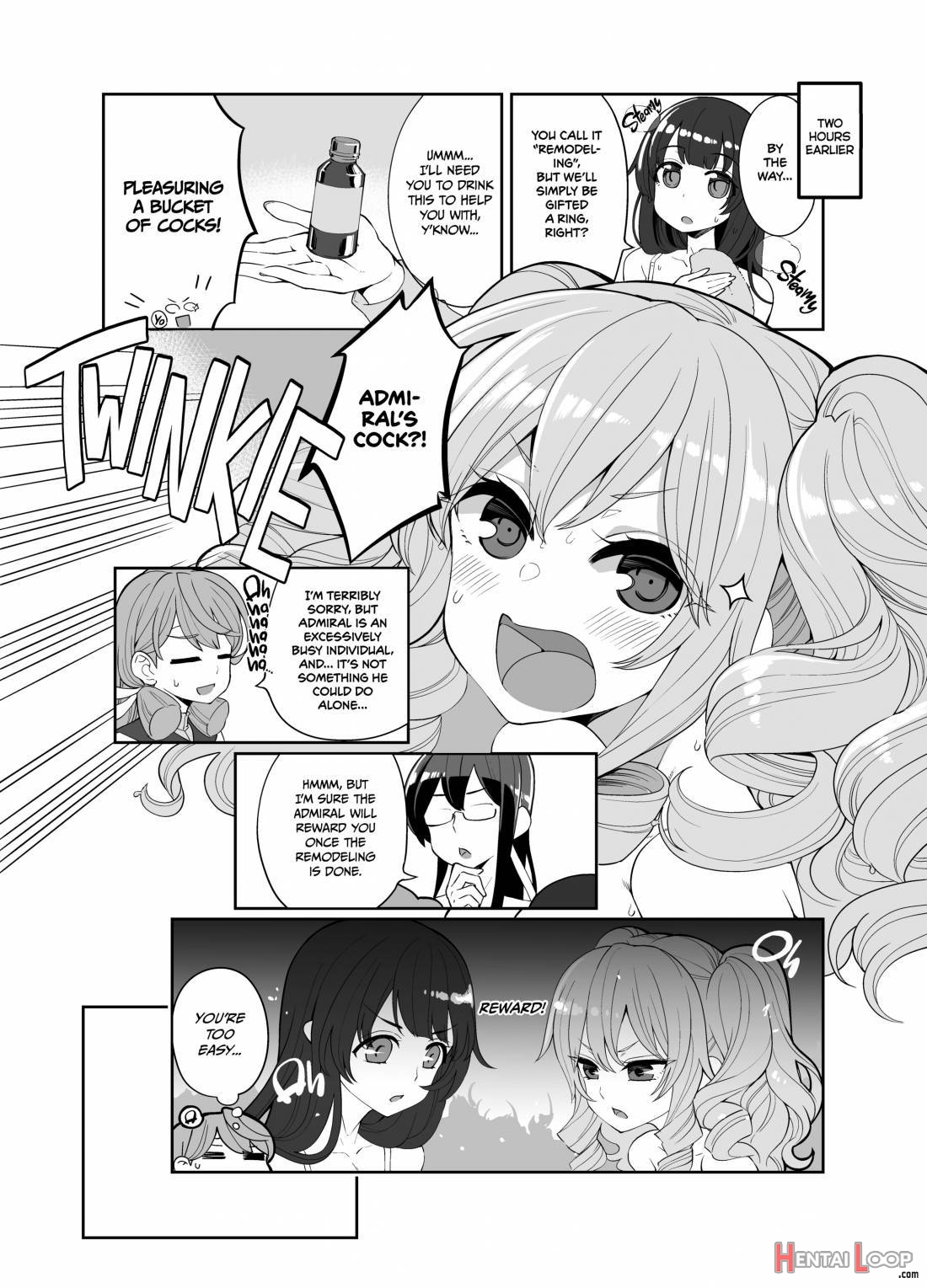 Mizuho vs Kashima: How to Become a Proper Cum-dumpster page 8