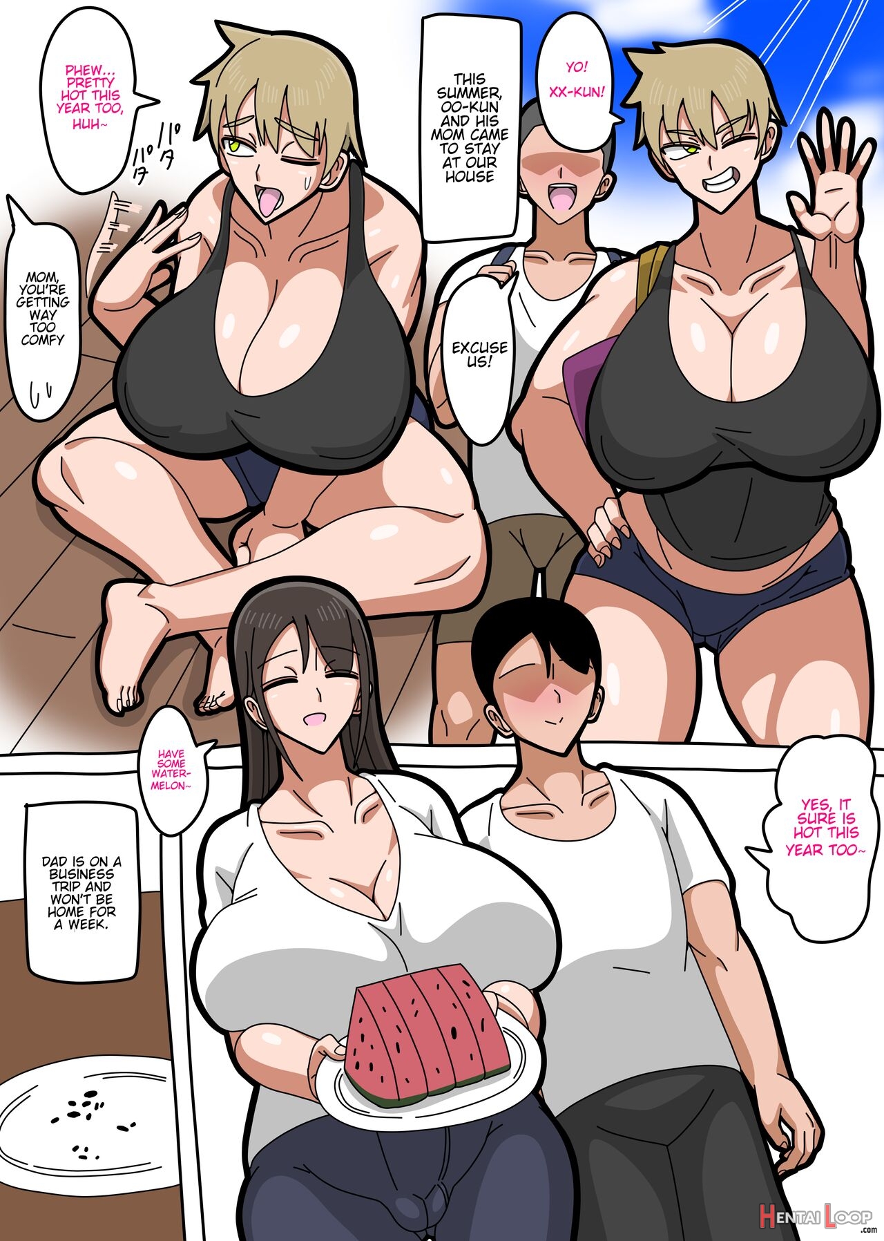 Mother-son Incest Swapping 2 page 1