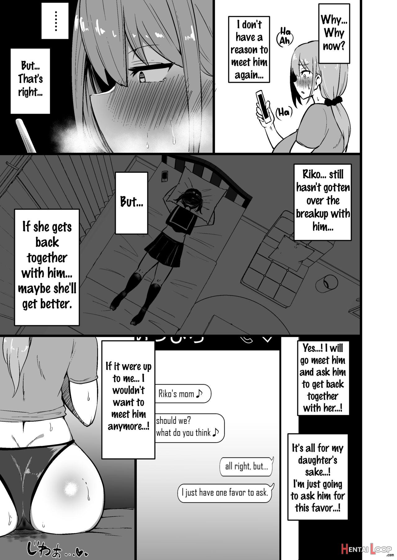 Musume No Kareshi Ni Ochiru Okaa-san. page 38