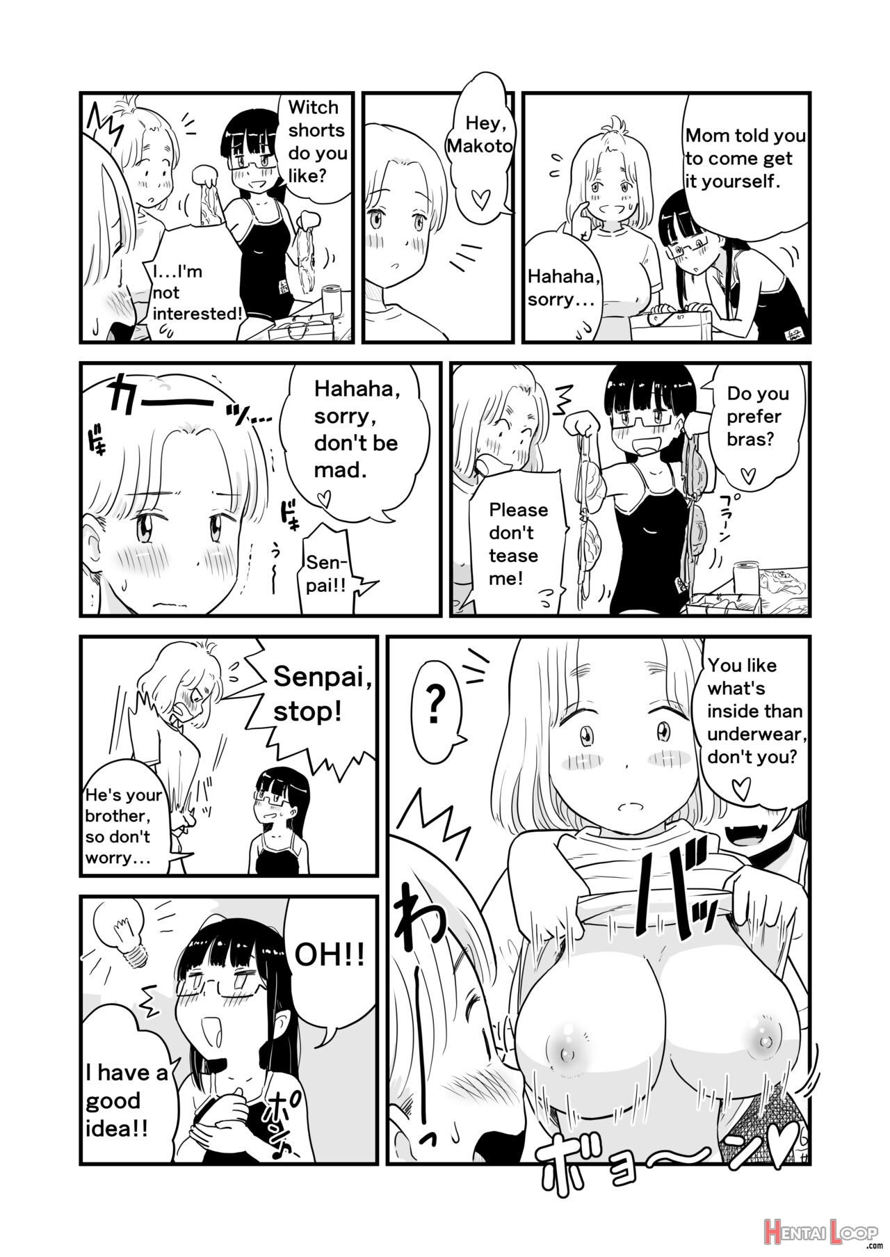 My Sister Is A Doujinshi Artist Of One-shota page 7