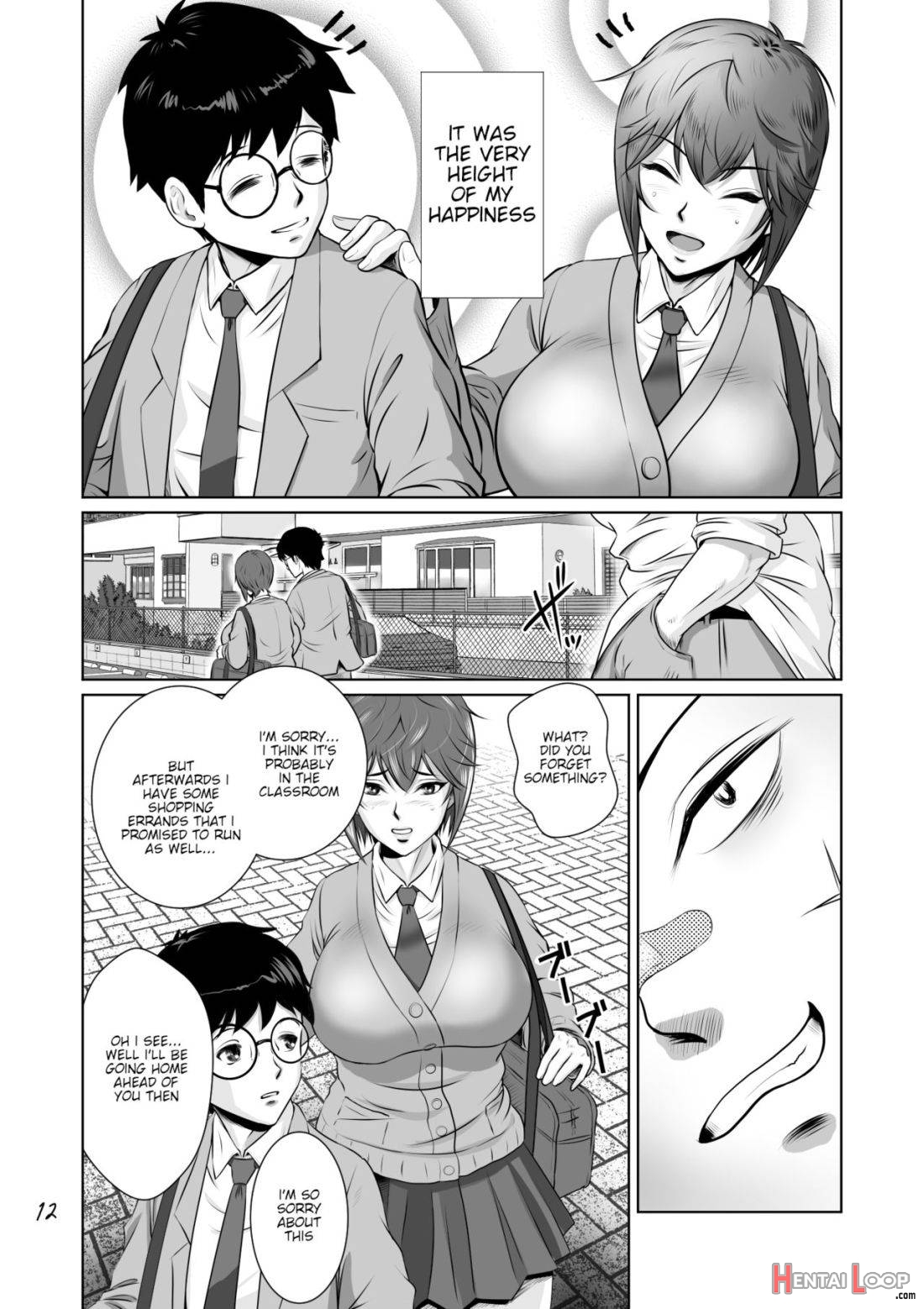 Netorare Osananajimi Haruka-chan Kiki Ippatsu!! page 13