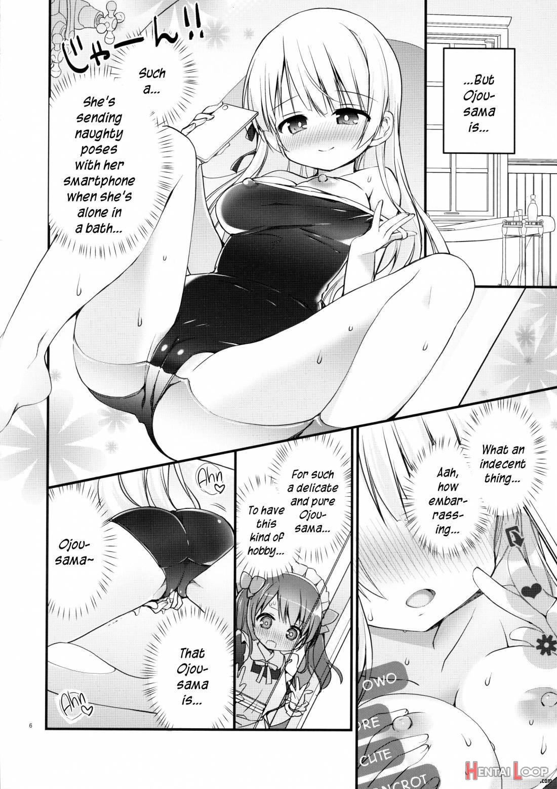 Ojou-sama no Himegoto Bathroom 2 page 4