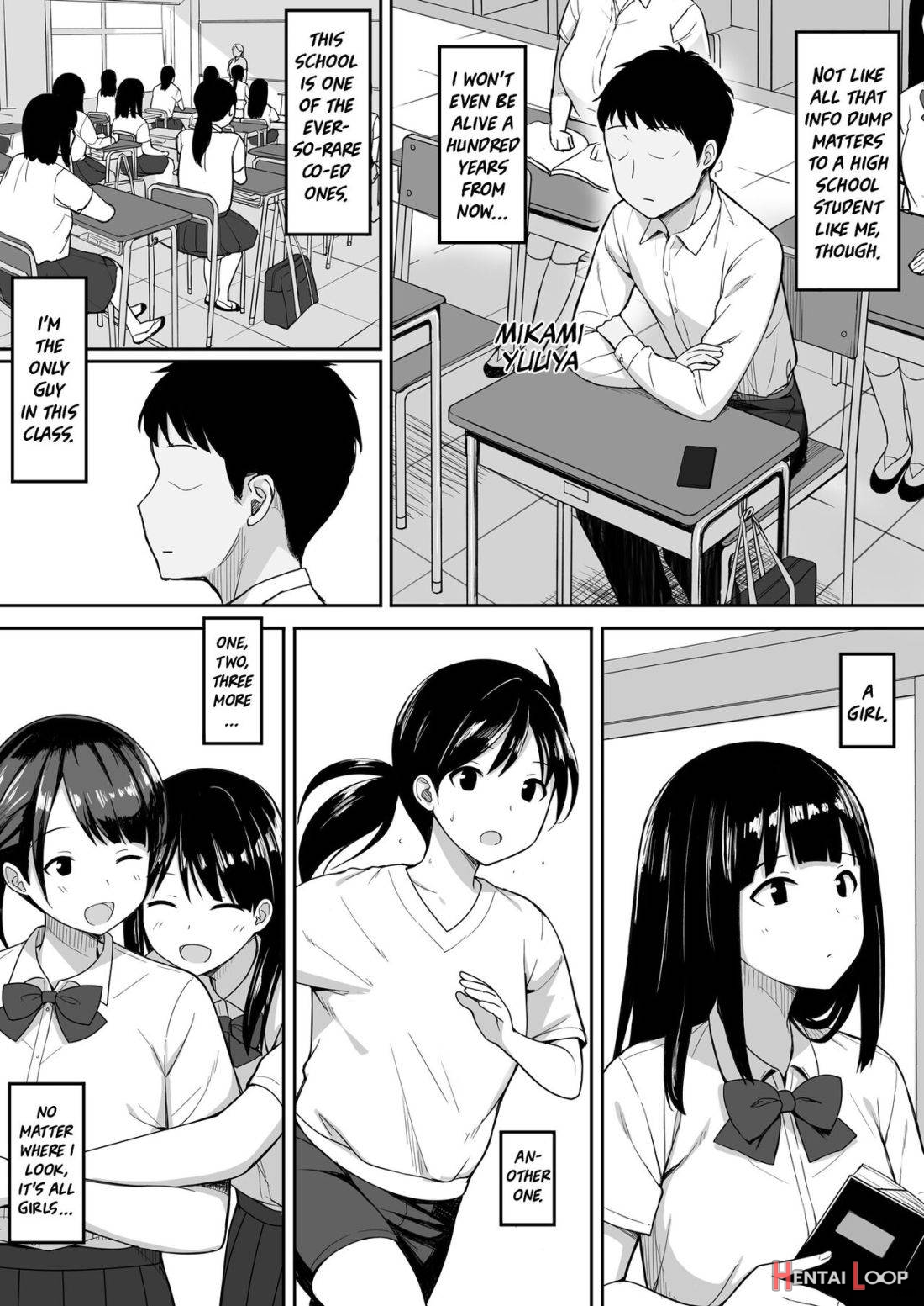 Otoko no Kazu ga 10-bun no 1 ni Natta Sekai de Shitai Houdai page 3