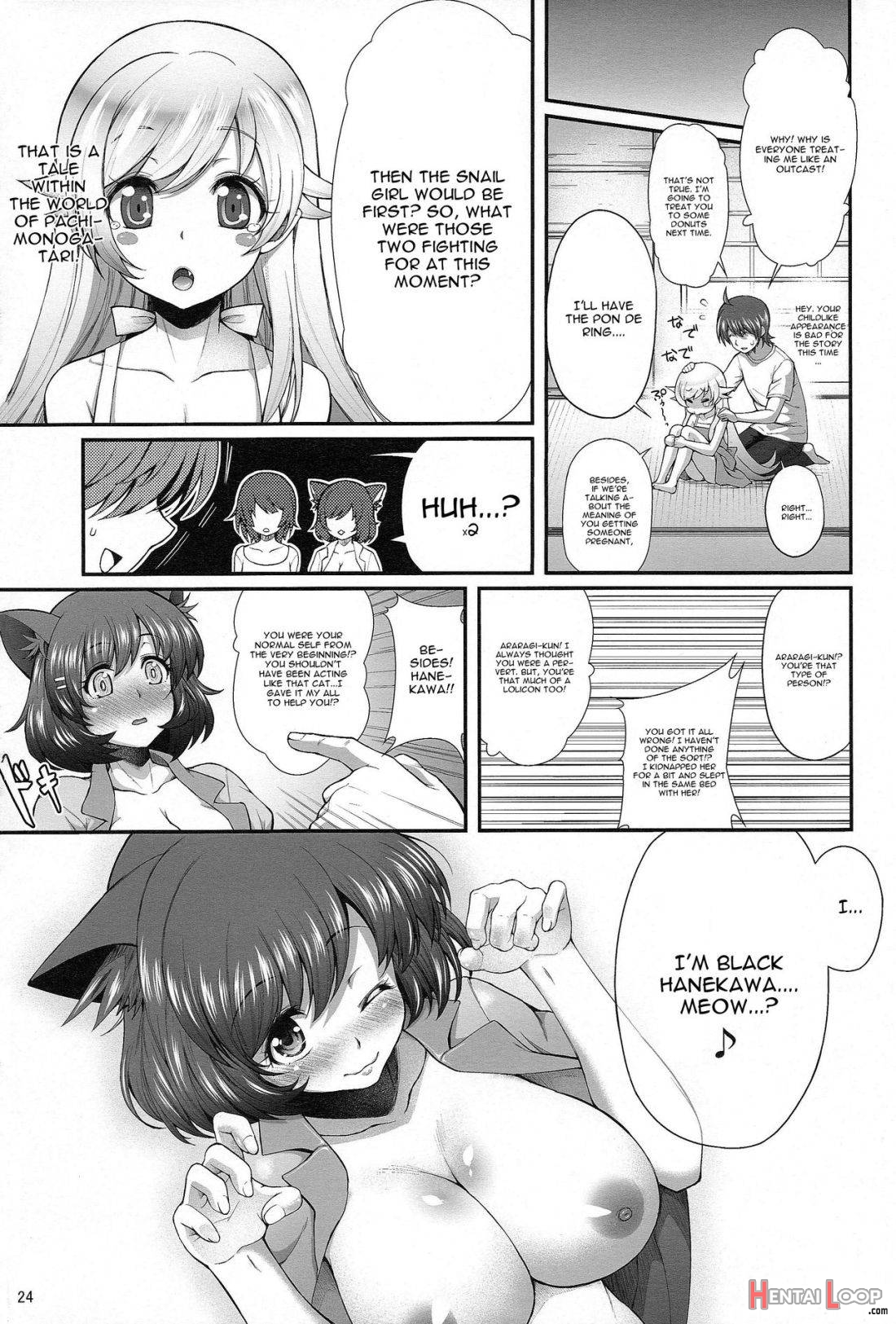 Pachimonogatari Part 7: Tsubasa Ambivalence page 23