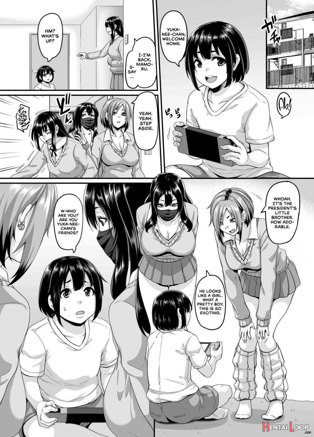 Papakatsu Bitch no Atashi-ra ga Anta no Otouto o Katte Mesuiki Yarichin-kun ni Shite Kawaigatte Ageru page 3