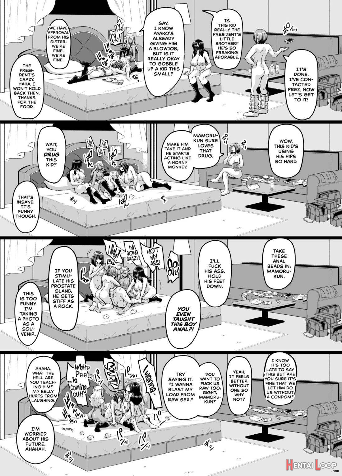 Papakatsu Bitch no Atashi-ra ga Anta no Otouto o Katte Mesuiki Yarichin-kun ni Shite Kawaigatte Ageru page 30