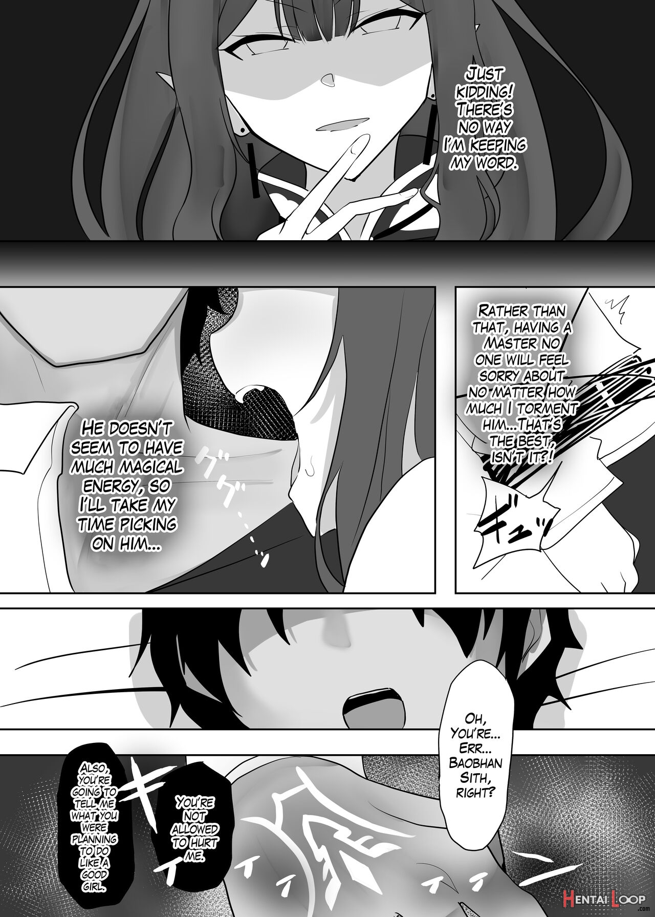 Picking On Fairy Knight Trsitan page 4