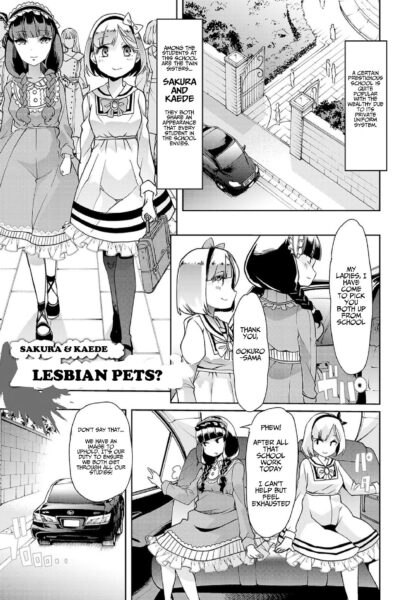 Sakura & Kaede: Lesbian Pets? - How Do You Like Diaper Girl? page 1