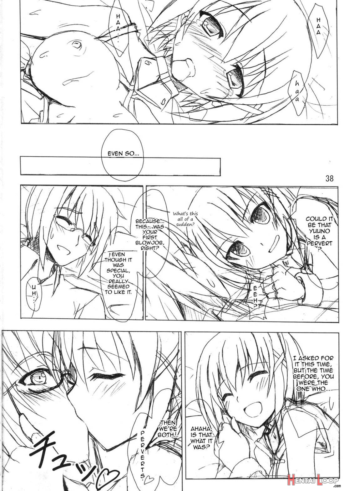 Sasuga Hayate-san Kitanai. page 37