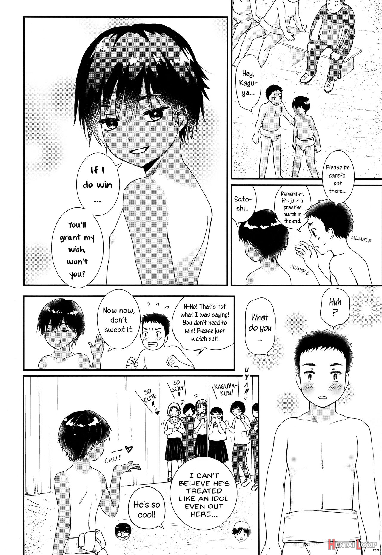 Sexy Bishounen Rikishi Teruya page 11