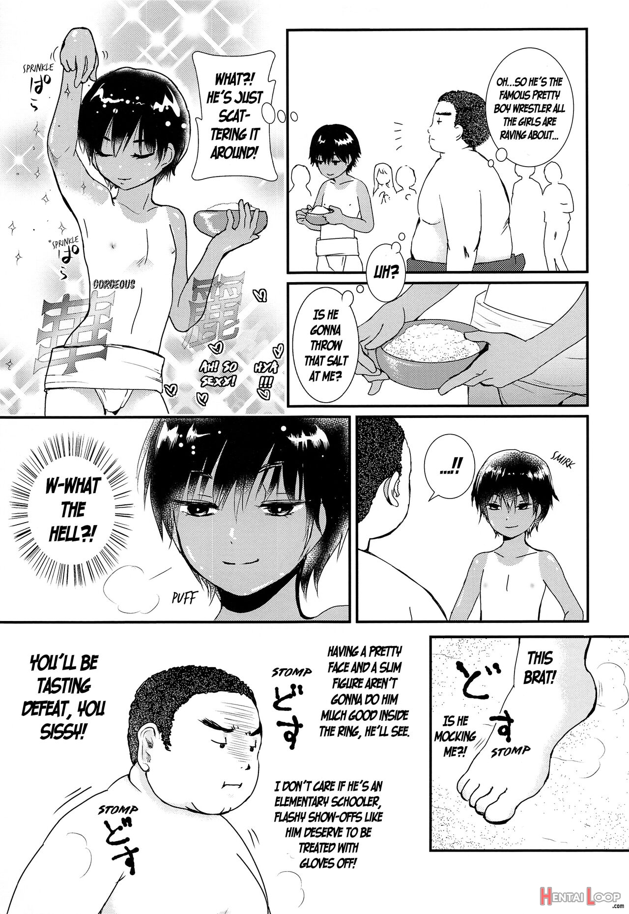 Sexy Bishounen Rikishi Teruya page 12