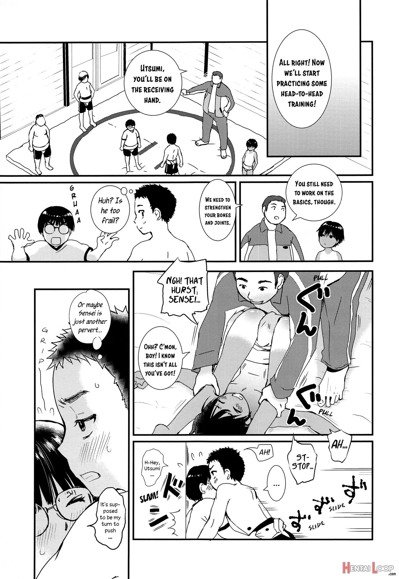 Sexy Bishounen Rikishi Teruya page 8
