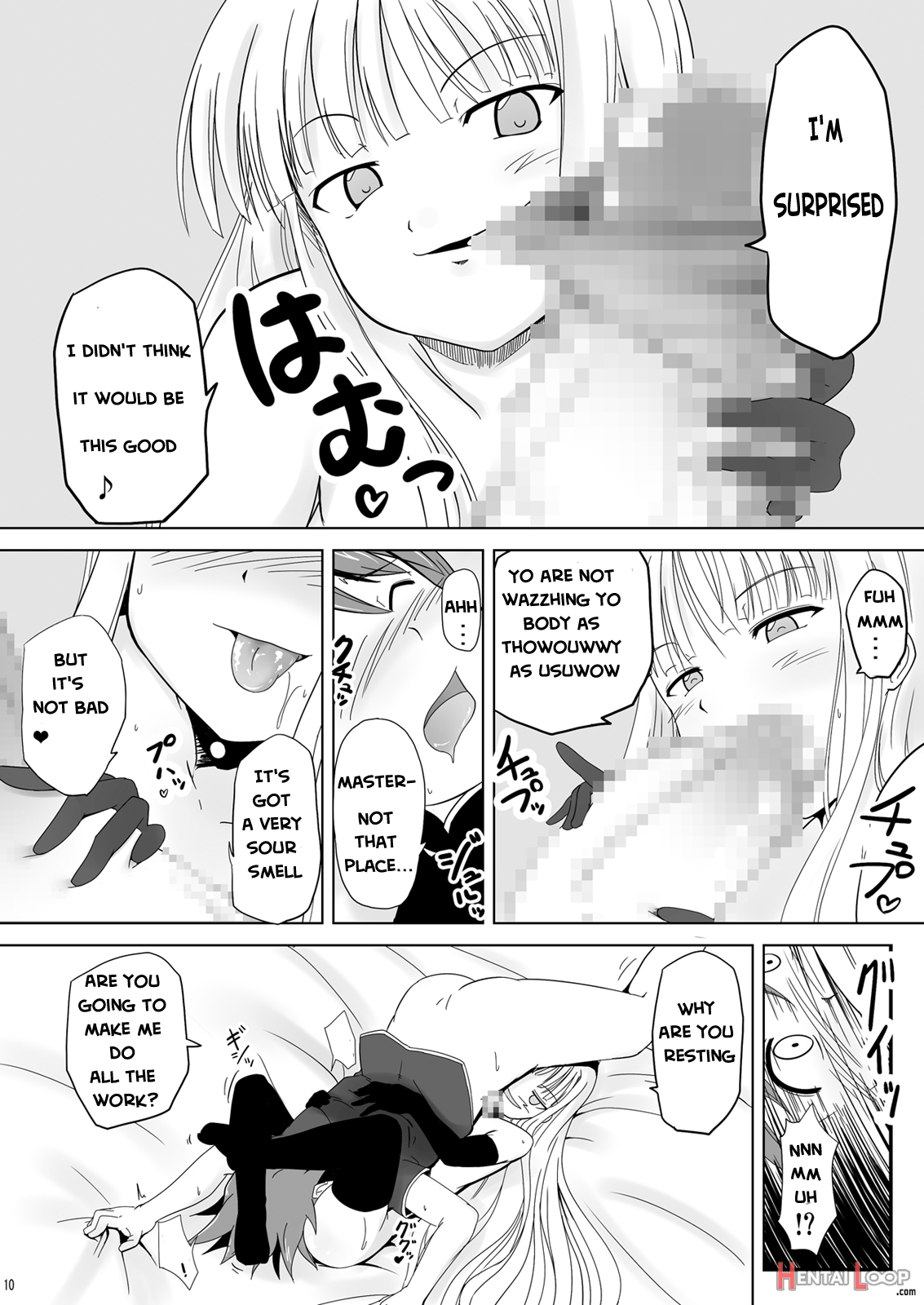 Shibotte Loli Babaa-sama! page 10