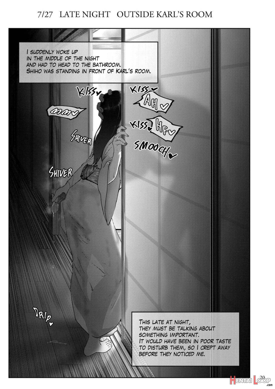 Shiho-san to Kokujin Kenshuusei page 19