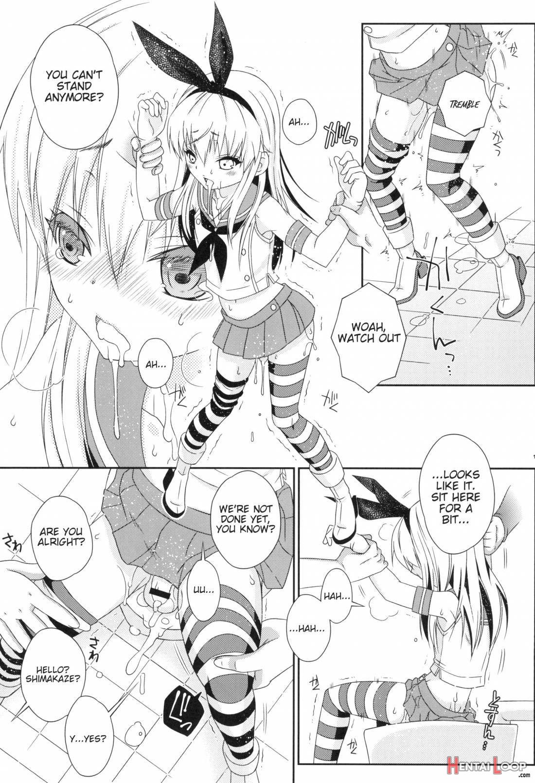 Shimakaze-kun Challenge Shippai page 12