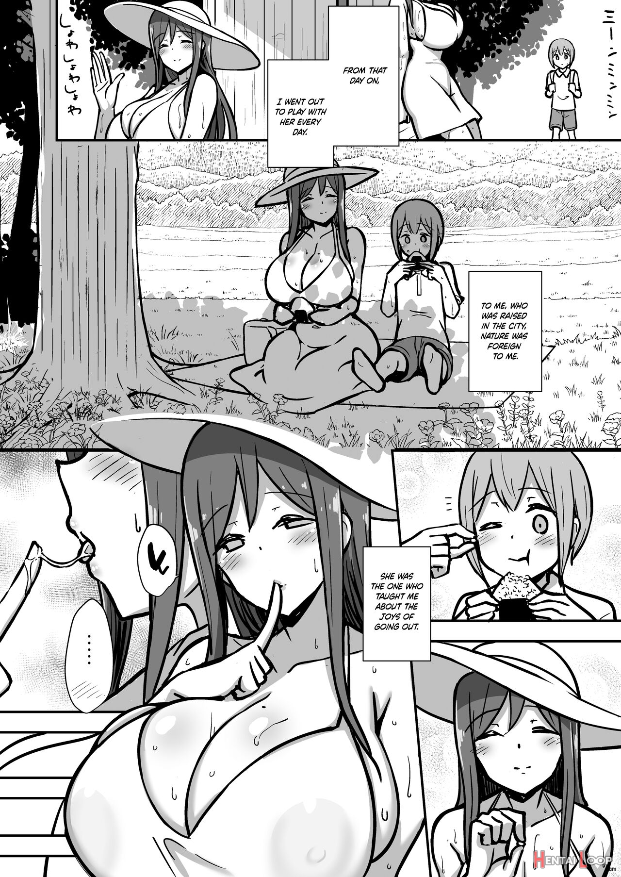 Shiro Onepi Onee-san To Babubabu Amayadori Ecchi page 21