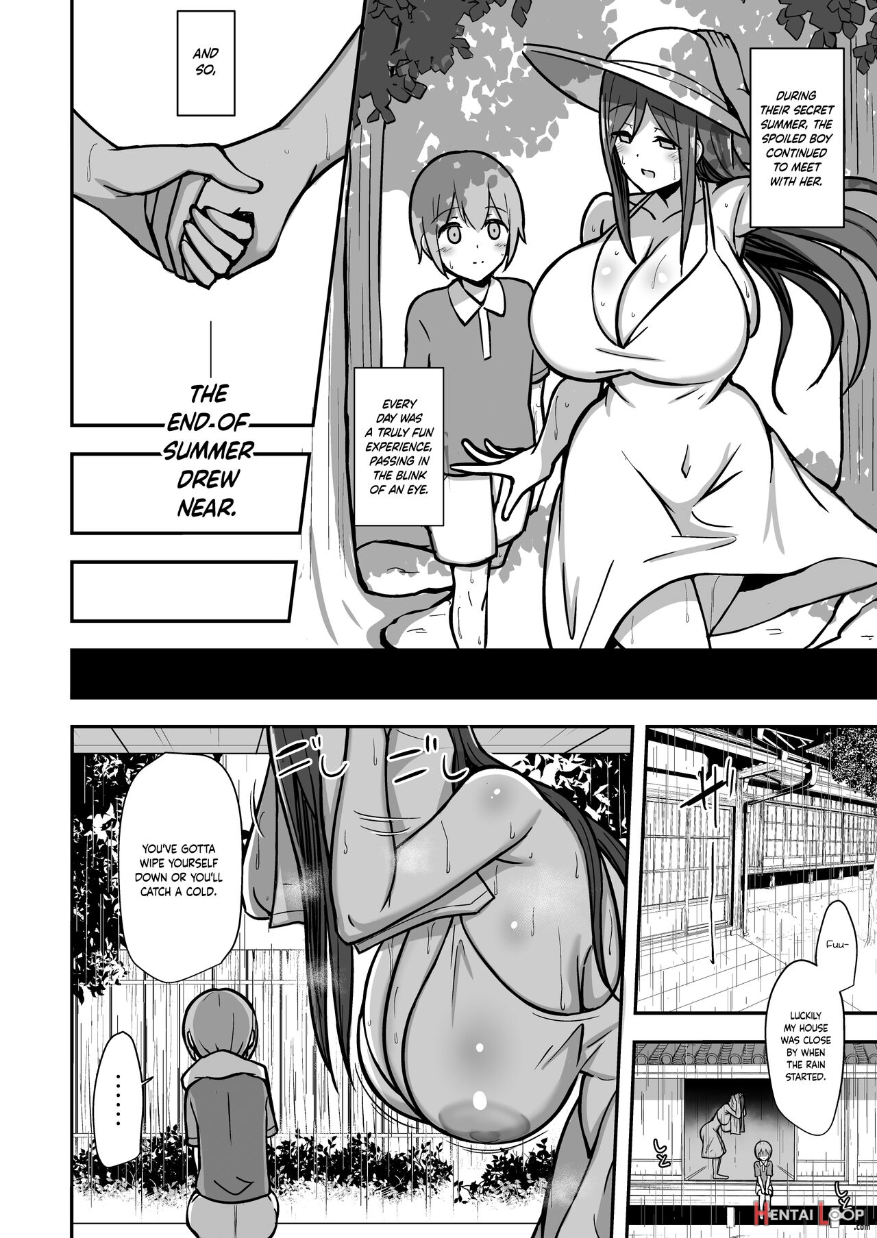 Shiro Onepi Onee-san To Babubabu Amayadori Ecchi page 33