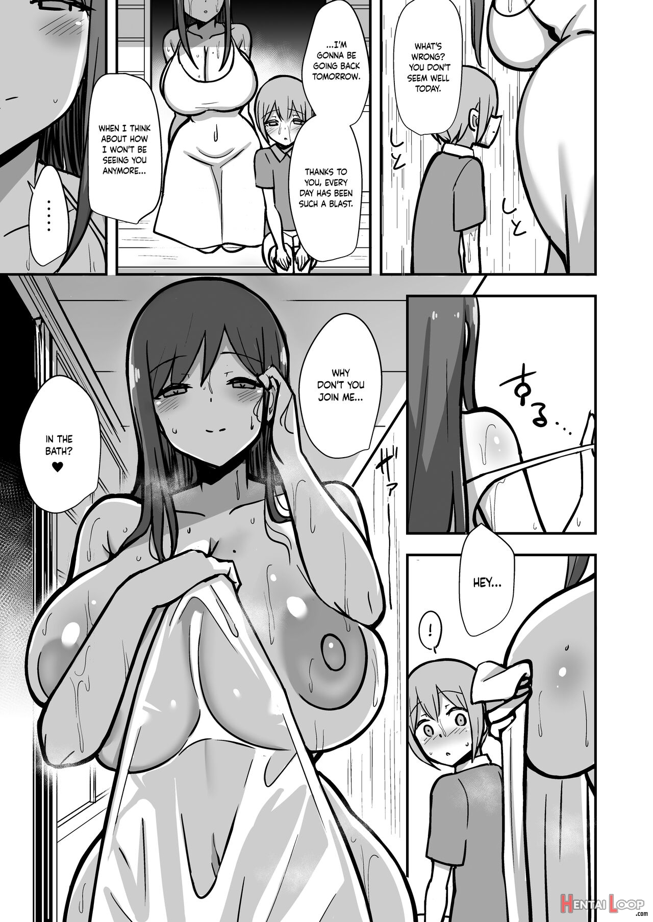 Shiro Onepi Onee-san To Babubabu Amayadori Ecchi page 34