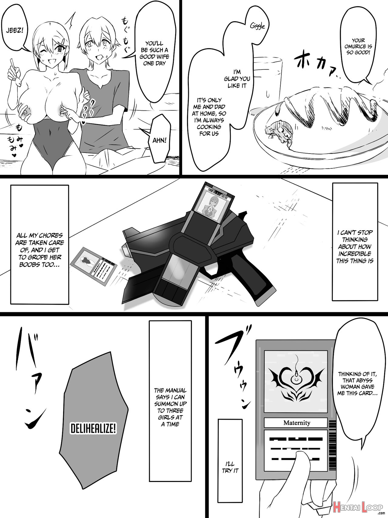 Shoukanjuu Dx Delihealizer Ver. 2 ~a Story About Summoning Girls From Cards To Fuck Them~ page 4