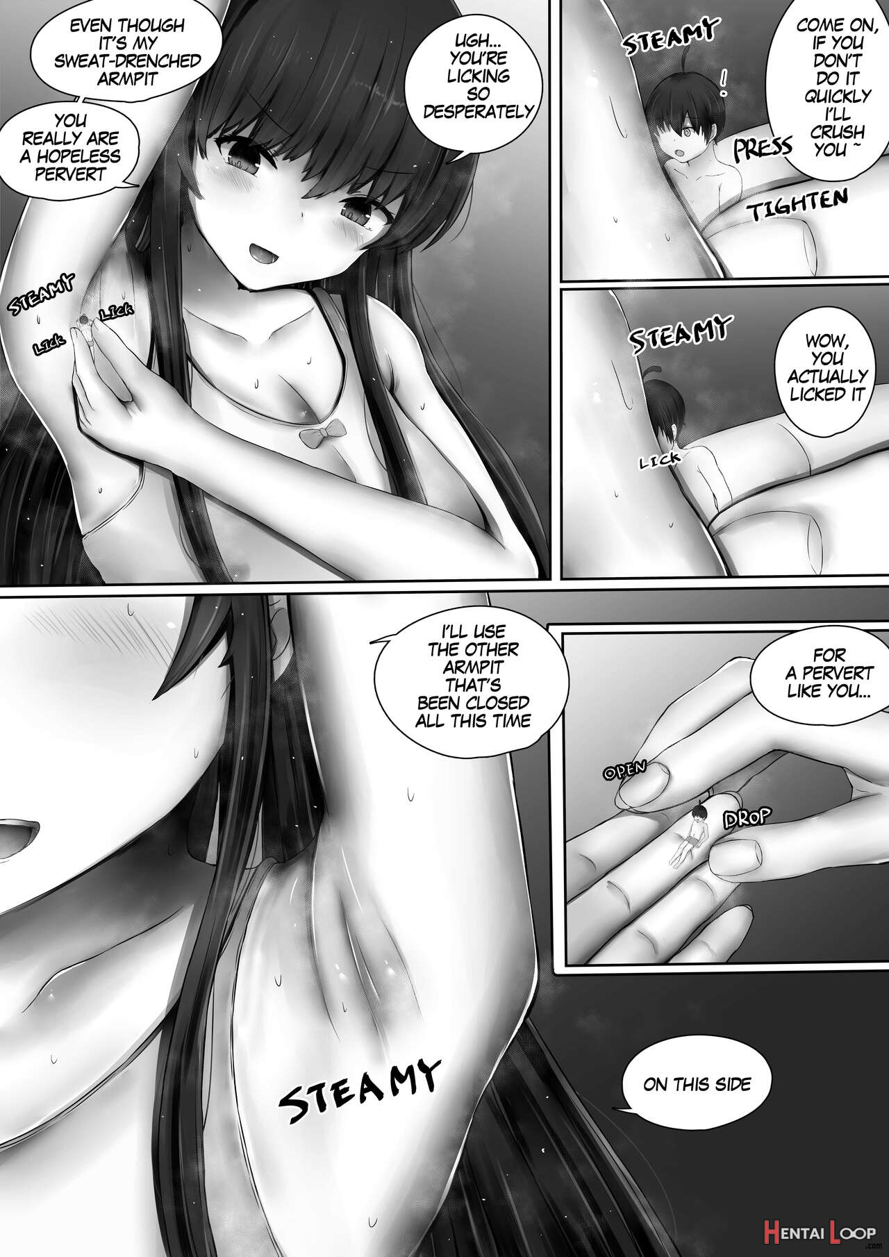Shrunken And Bullied By A 194 Cm Tall High School Girl page 7