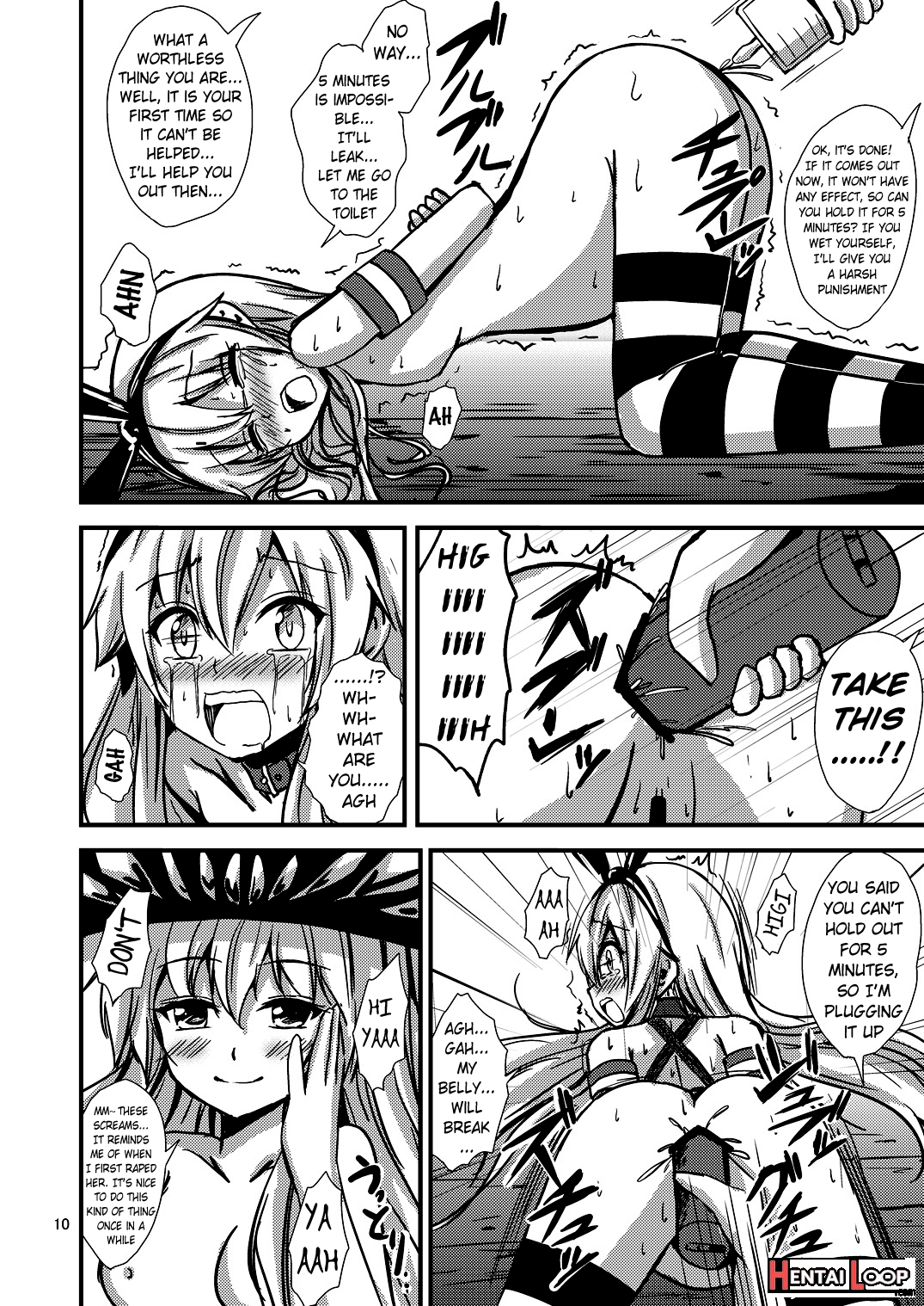 standard Carrier Wo-class Shimakaze's Yuri Slave Training ~battleship Re-class Official Sm Training~ page 11