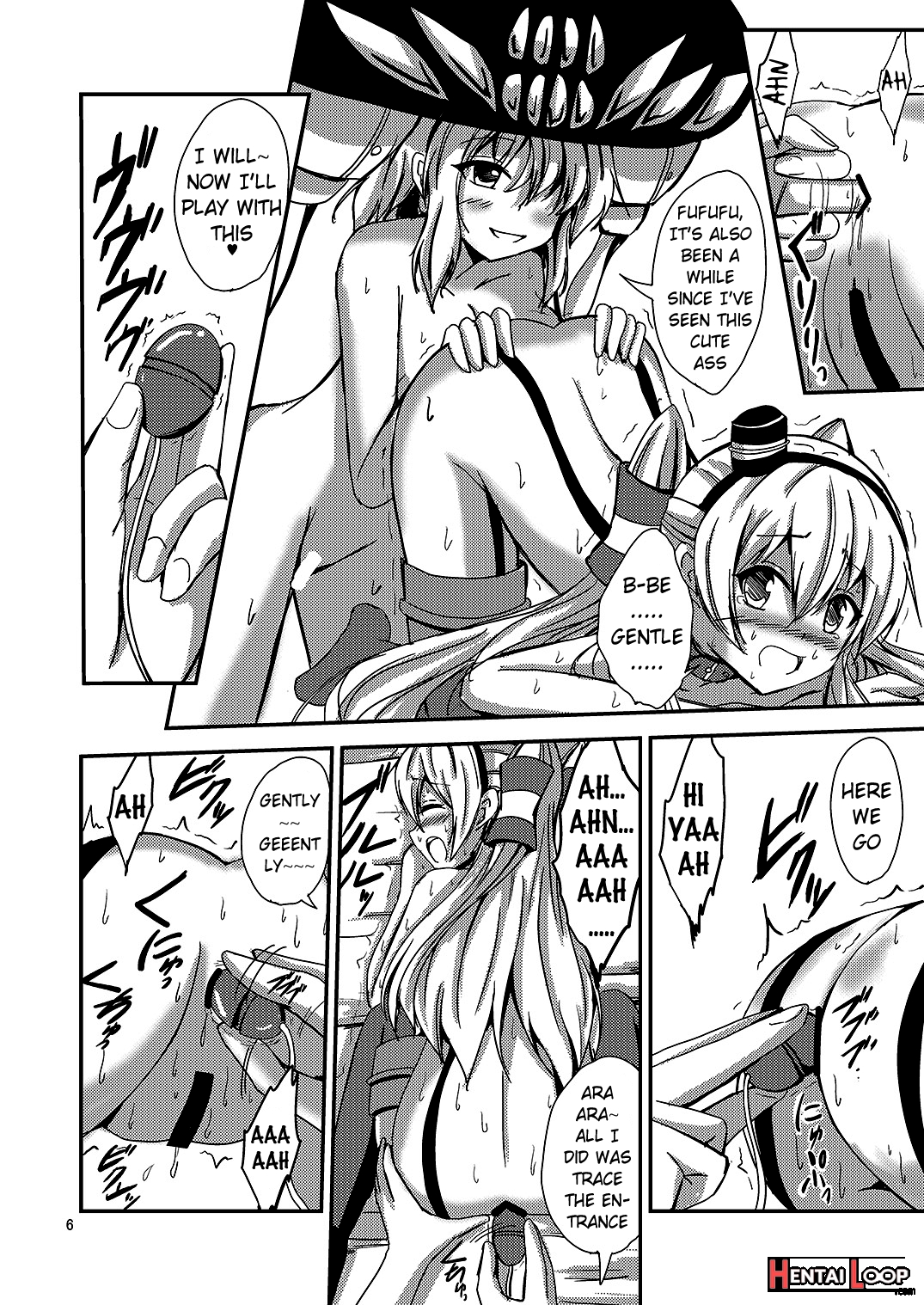 Standard Carrier Wo-class's Amatsukaze Yuri Slave Training ~pleasure Fall~ page 7