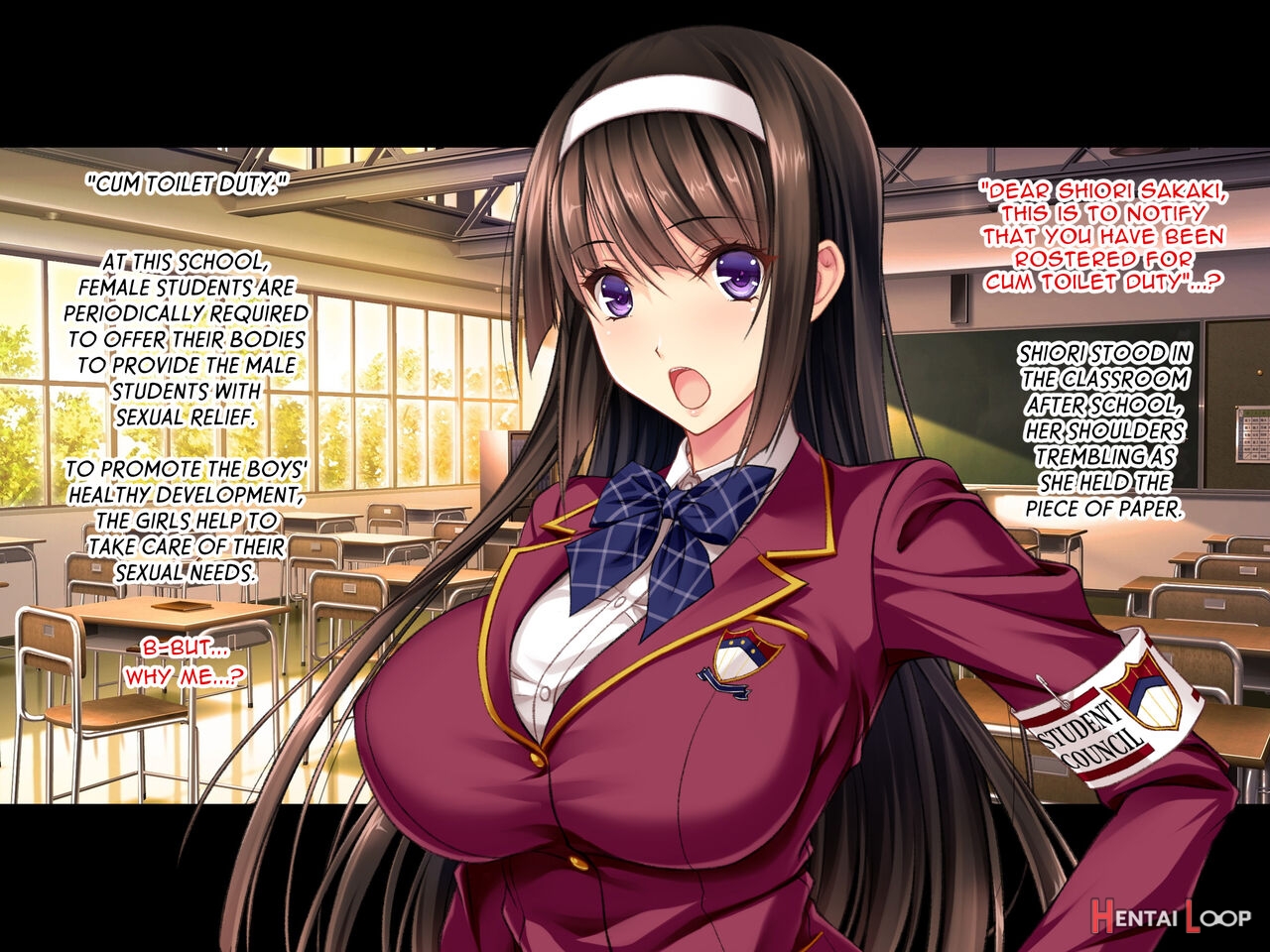 Student Council President's Anal Pleasure Corruption ~a Distinguished Young Lady's Masochistic Anal Cum Toilet Duty~ page 2