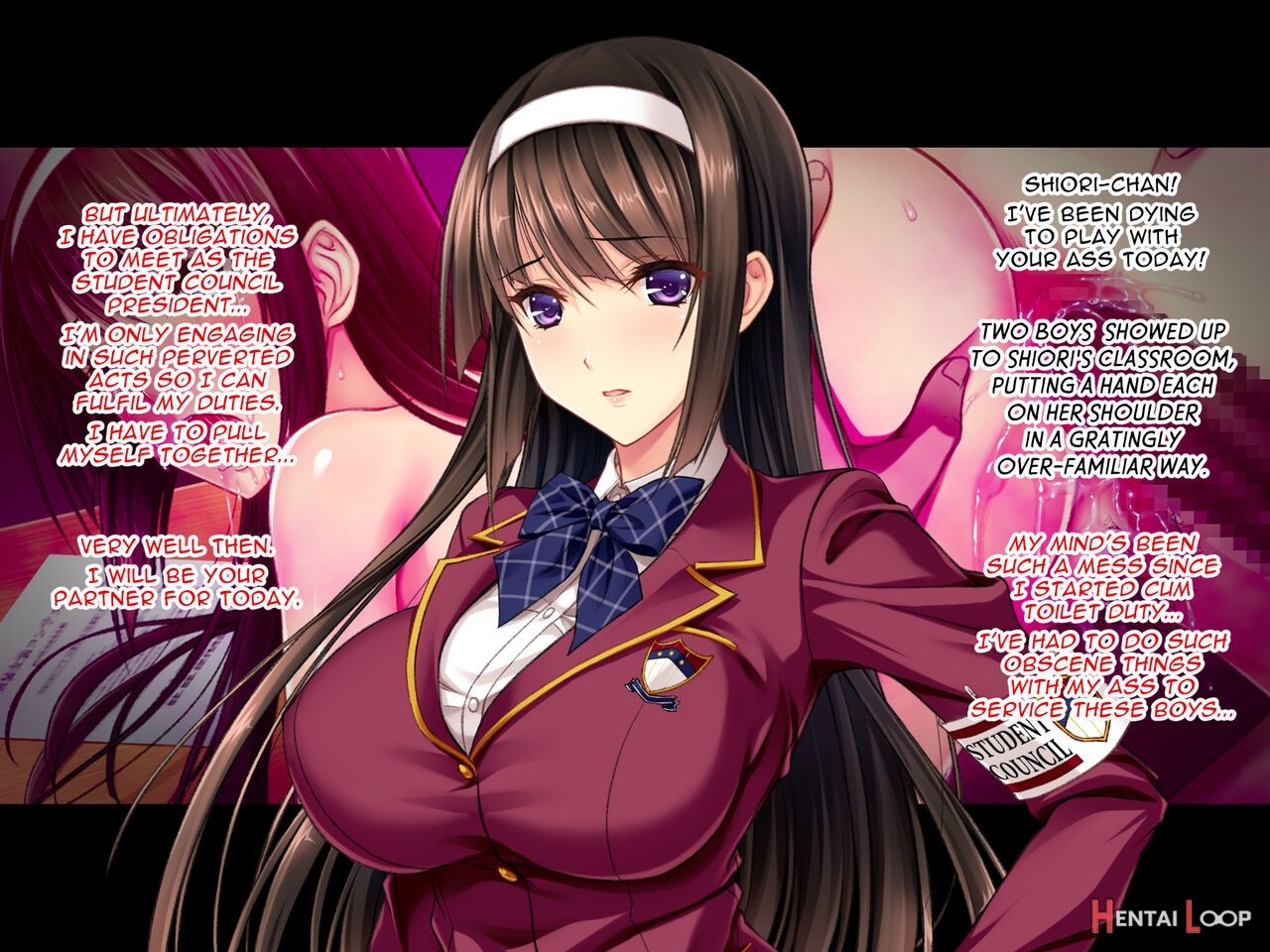 Student Council President's Anal Pleasure Corruption ~a Distinguished Young Lady's Masochistic Anal Cum Toilet Duty~ page 68