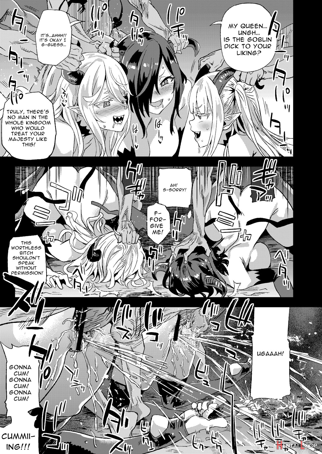 Succubus Queen Vs Goblin Grunts page 23