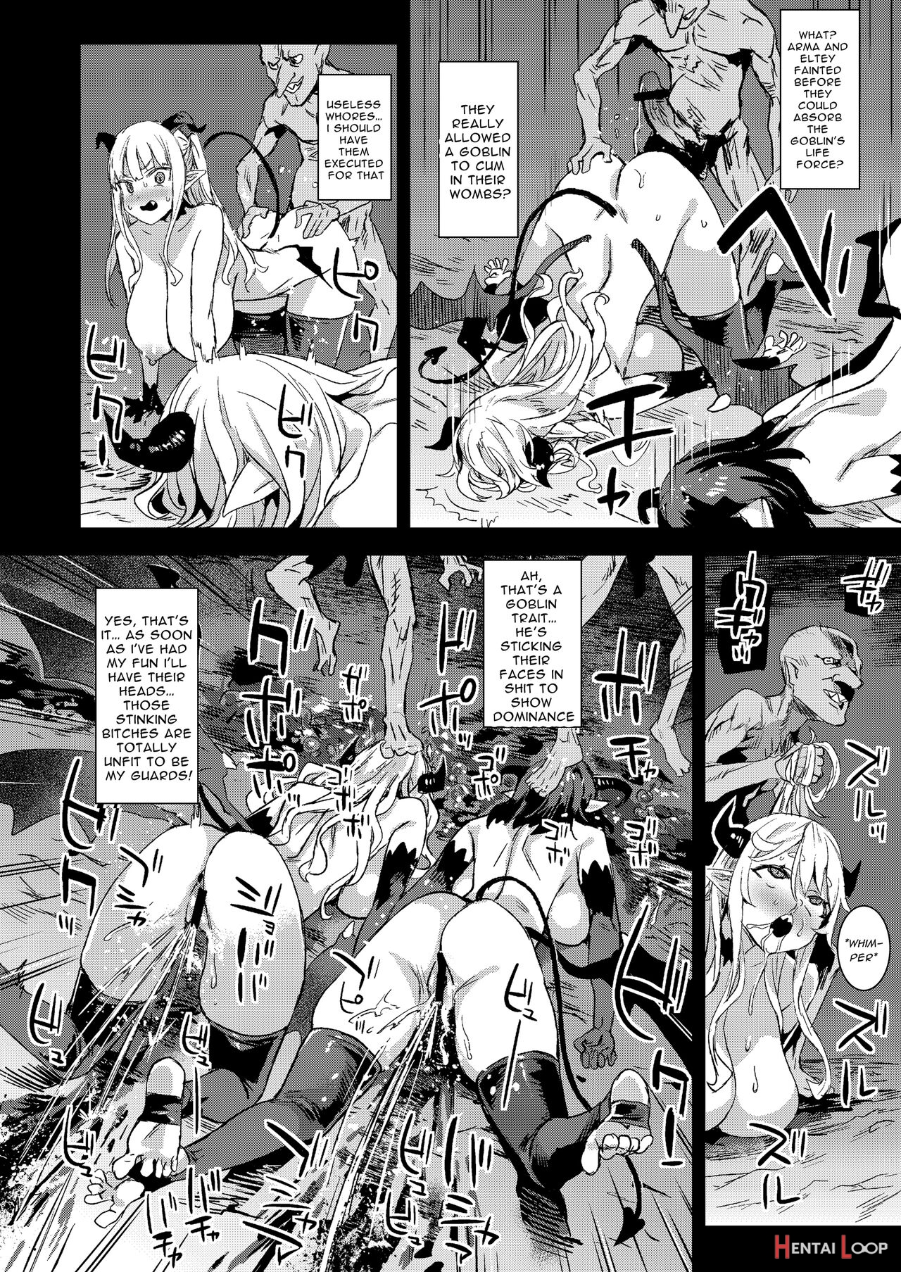 Succubus Queen Vs Goblin Grunts page 26